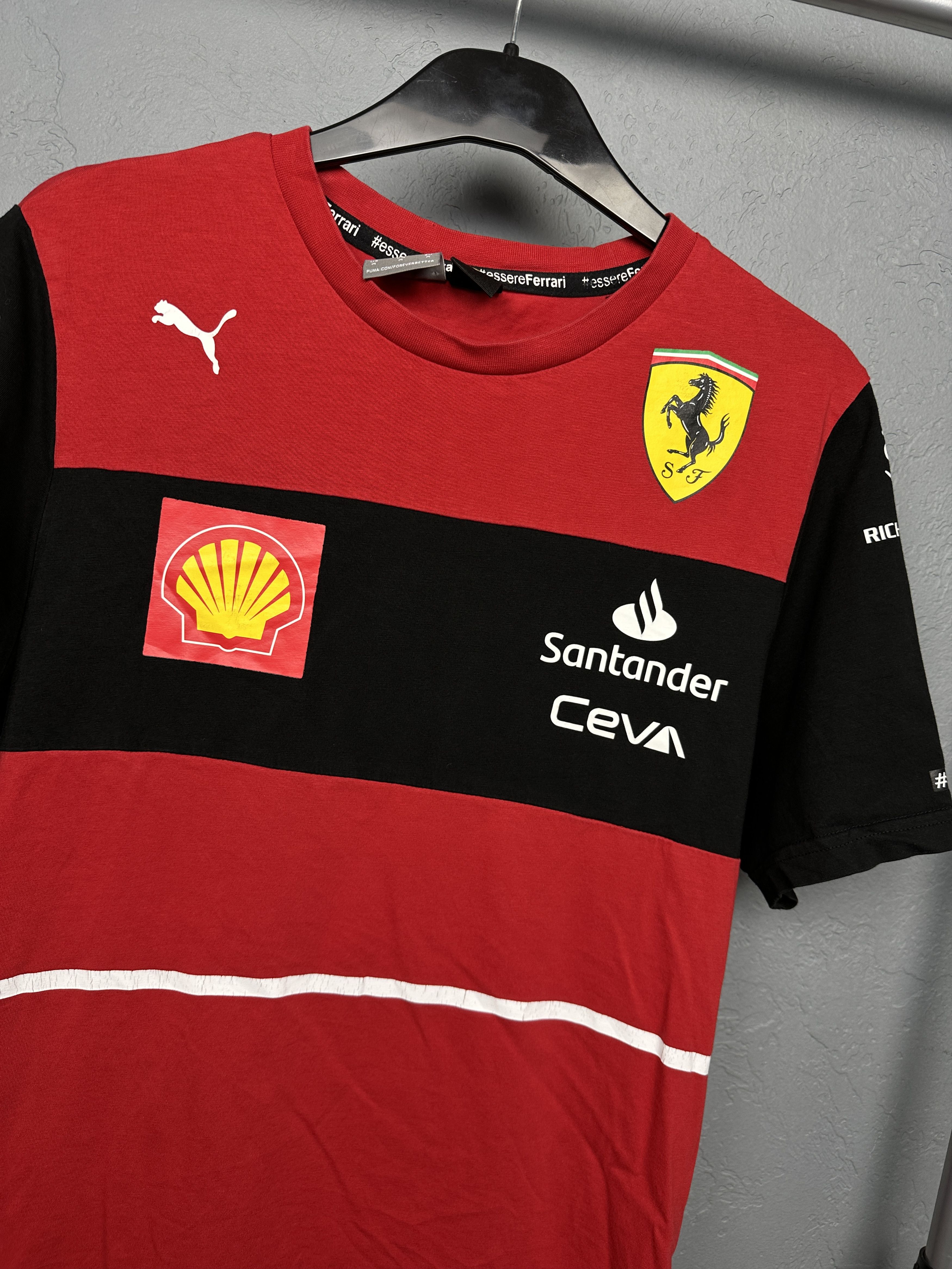 Ferrari Puma Ferrari Racing Team Mens T-Shirt Size US M / EU 48-50 / 2 - 2 Thumbnail