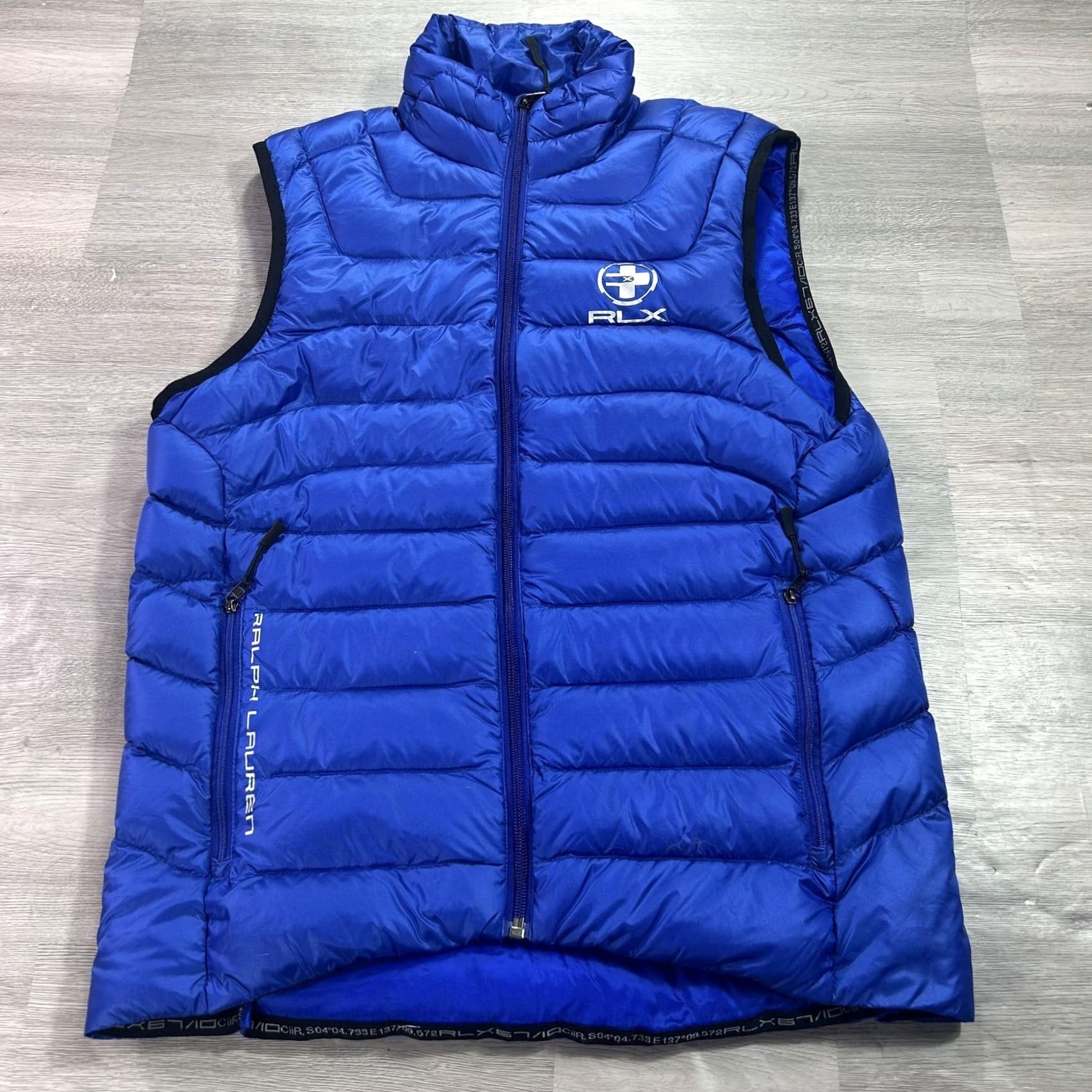 RLX Ralph Lauren RLX Ralph Lauren Vest Mens Small Blue Down Puffer Insulated Full Zip Outdoor Jacket/Coat Size US S / EU 44-46 / 1 - 2 Thumbnail