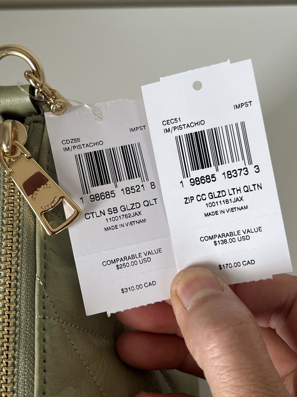 Coach Coach Caitlin Shoulder Bag With Quilting Size ONE SIZE - 4 Thumbnail