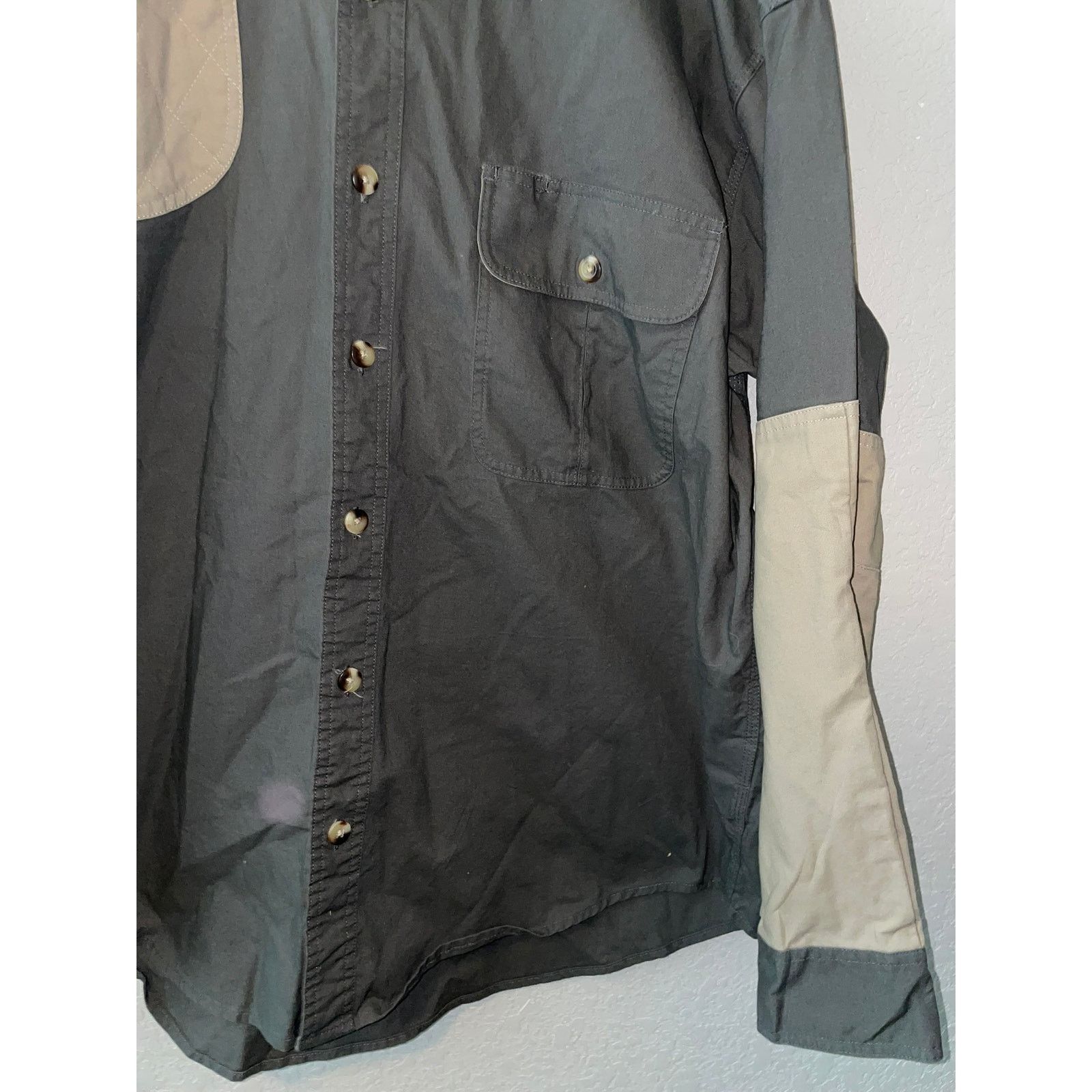 Cabelas Y2K Cabela's Gray Brown Hunting Button Down Shirt 2000s XL Size US XL / EU 56 / 4 - 4 Thumbnail