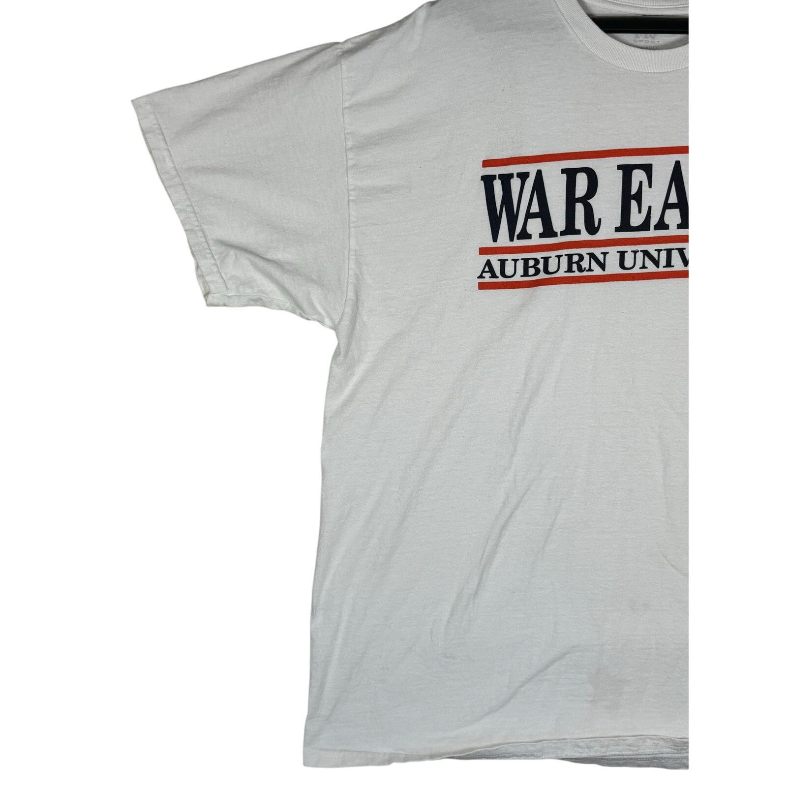 The Unbranded Brand Auburn University War Eagle T-Shirt 2XL White Oversized Size US XXL / EU 58 / 5 - 5 Thumbnail