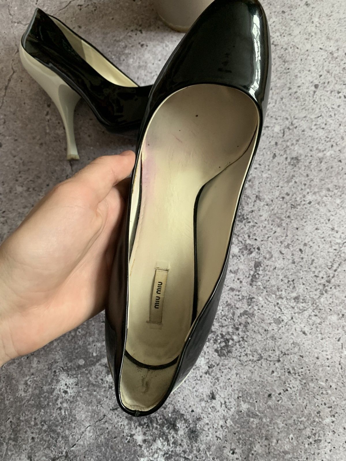 Miu Miu 🔥PRADA MIU MIU HEELS Size US 8.5 / IT 38.5 - 22 Thumbnail