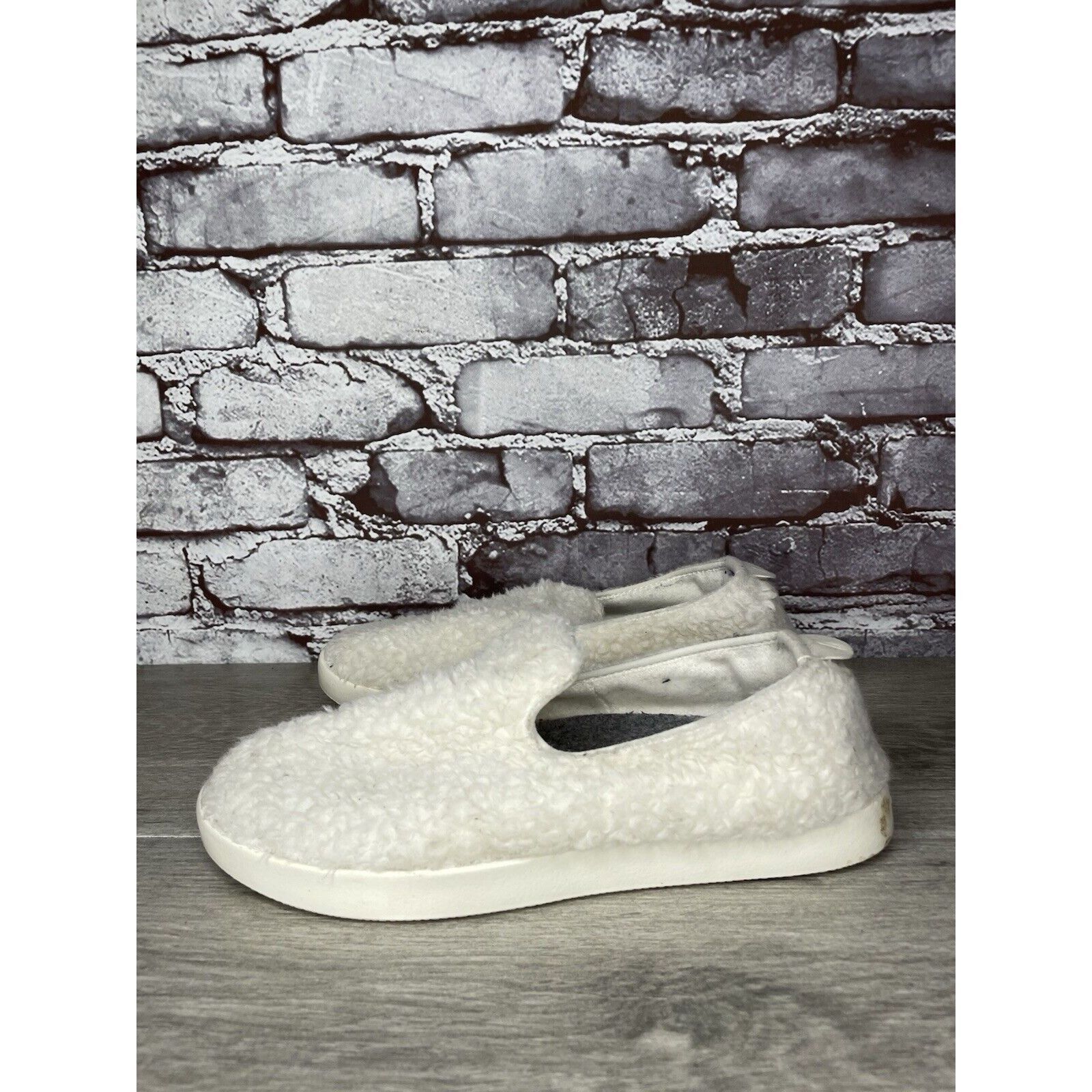 Allbirds ALLBIRDS Merino Wool Sherpa White Slip On Lounge Sneakers Wo Size US 8 / IT 38 - 1 Thumbnail