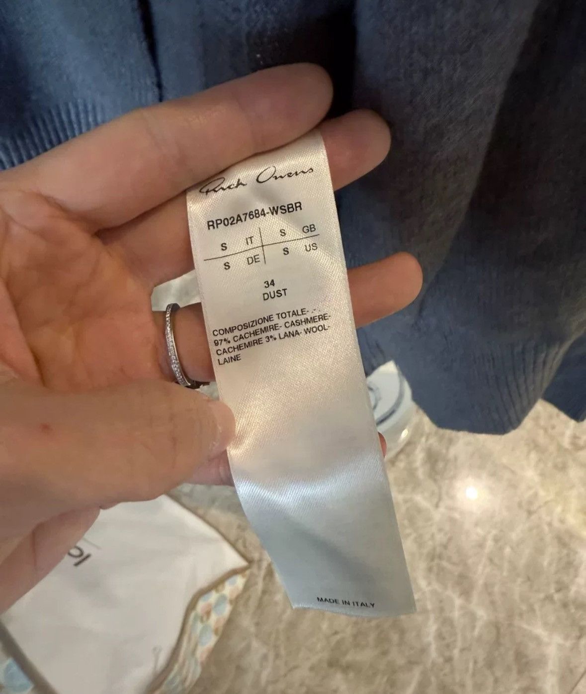 Rick Owens Rick Owens mainline cashmere cardigan shirt2412-Nextarrow Size US S / EU 44-46 / 1 - 3 Thumbnail