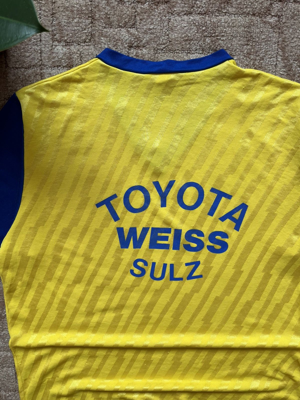 Erima Vintage Erima Toyota 90's Made In West Germany Yellow Jersey Size US L / EU 52-54 / 3 - 6 Thumbnail