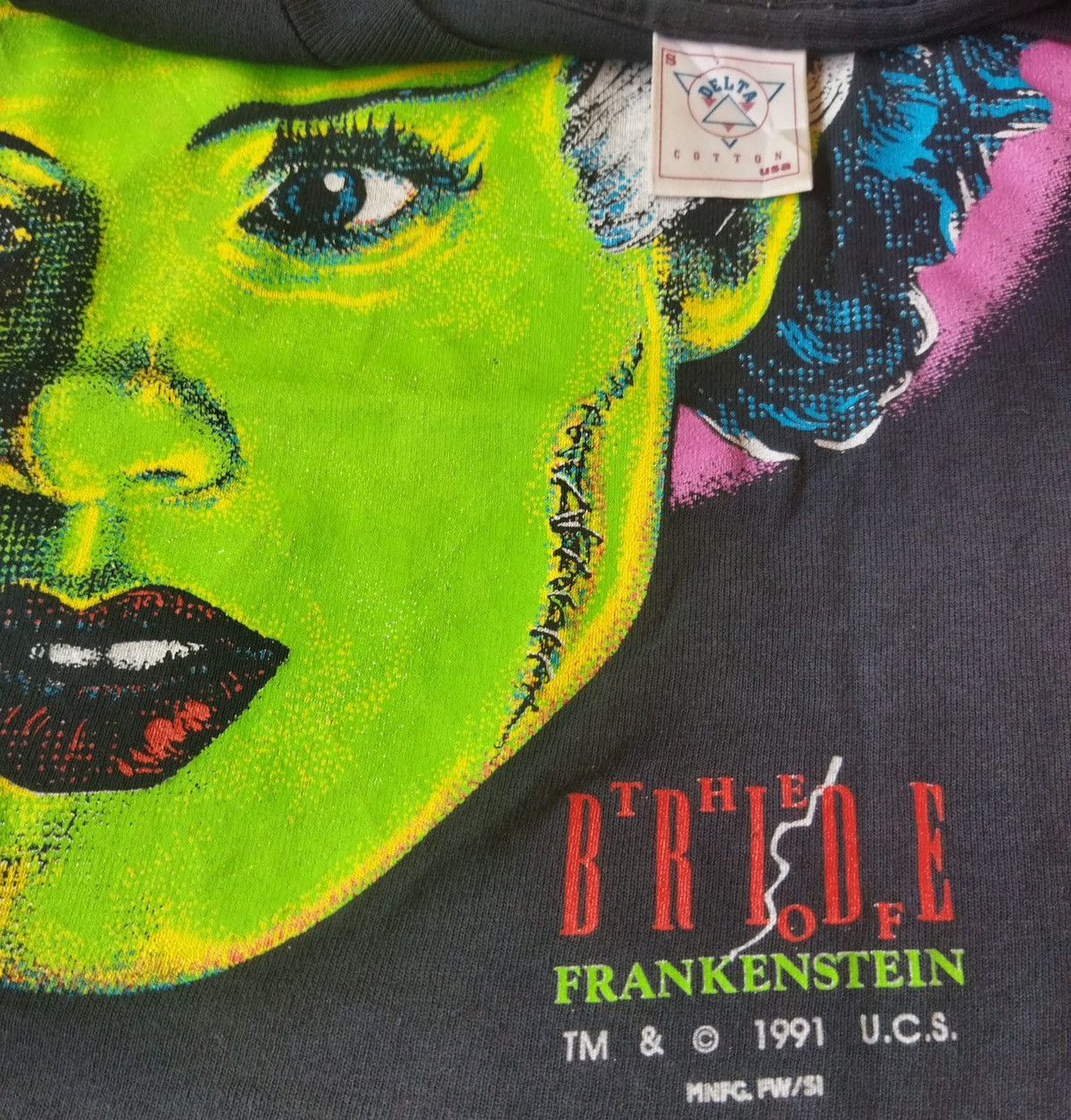 Vintage The Bride of Frankenstein 1991 movie vintage tee Size US S / EU 44-46 / 1 - 2 Thumbnail