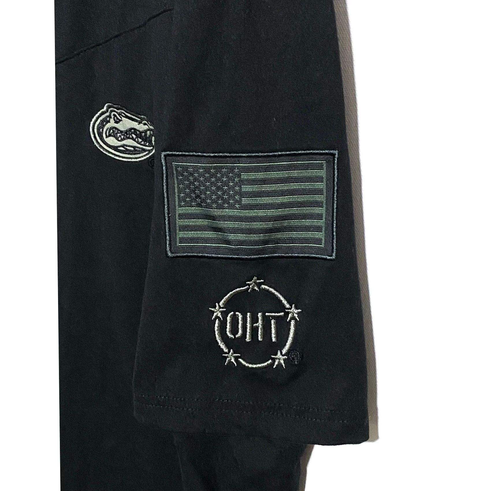 Vintage VINTAGE Colosseum Florida Gators UF Black OHT Military Appreciation Camo Polo Mens 2XL Size US XXL / EU 58 / 5 - 4 Thumbnail