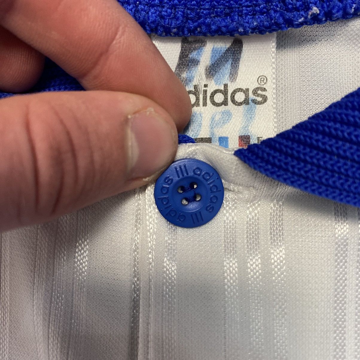 Adidas × Vintage Vintage Adidas Schalke 04 Number 7 2000’s soccer jersey Size US S / EU 44-46 / 1 - 11 Thumbnail