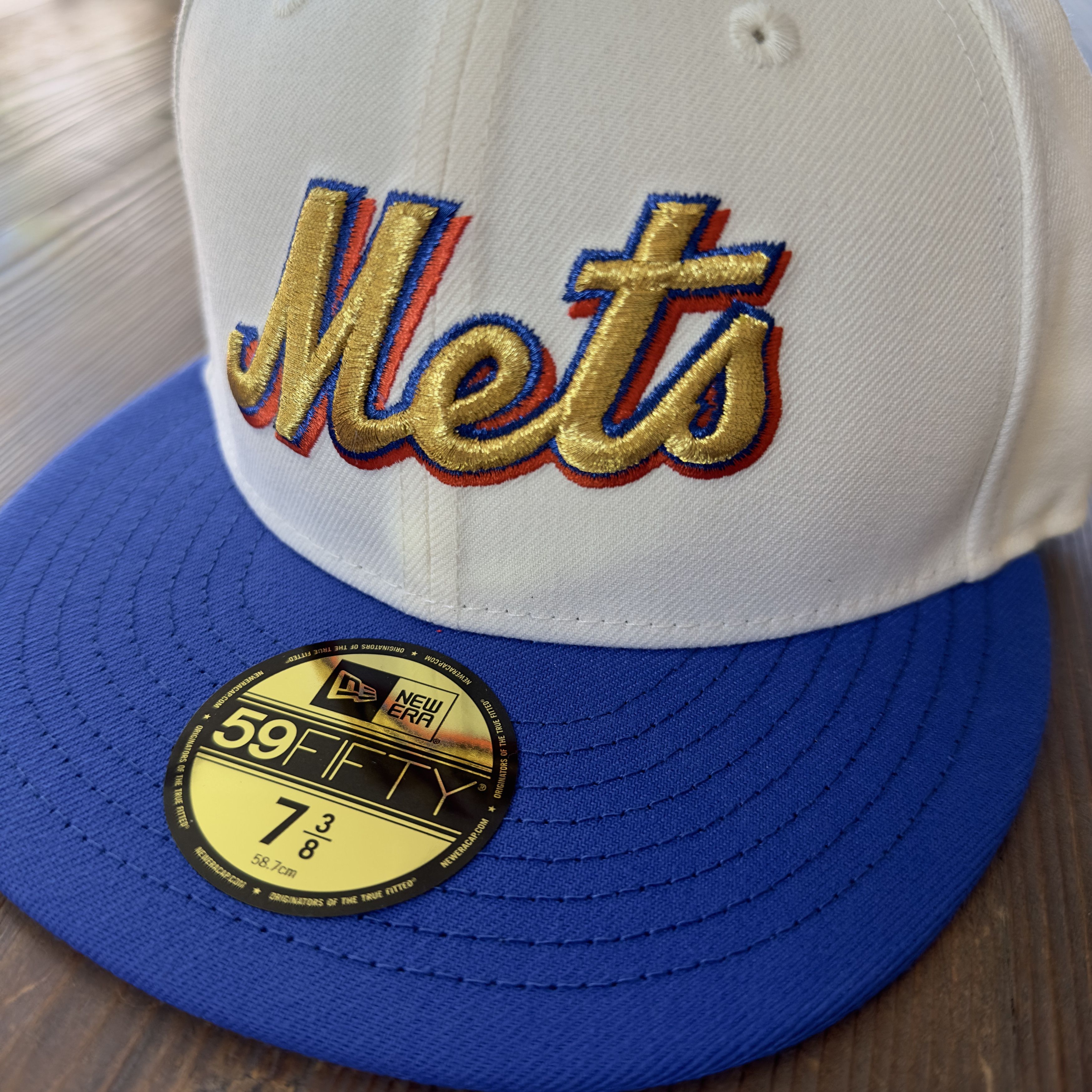 New Era New York Mets New Era 59Fifty '13 ASG Orange/Blue 7 3/8" Size ONE SIZE - 3 Thumbnail