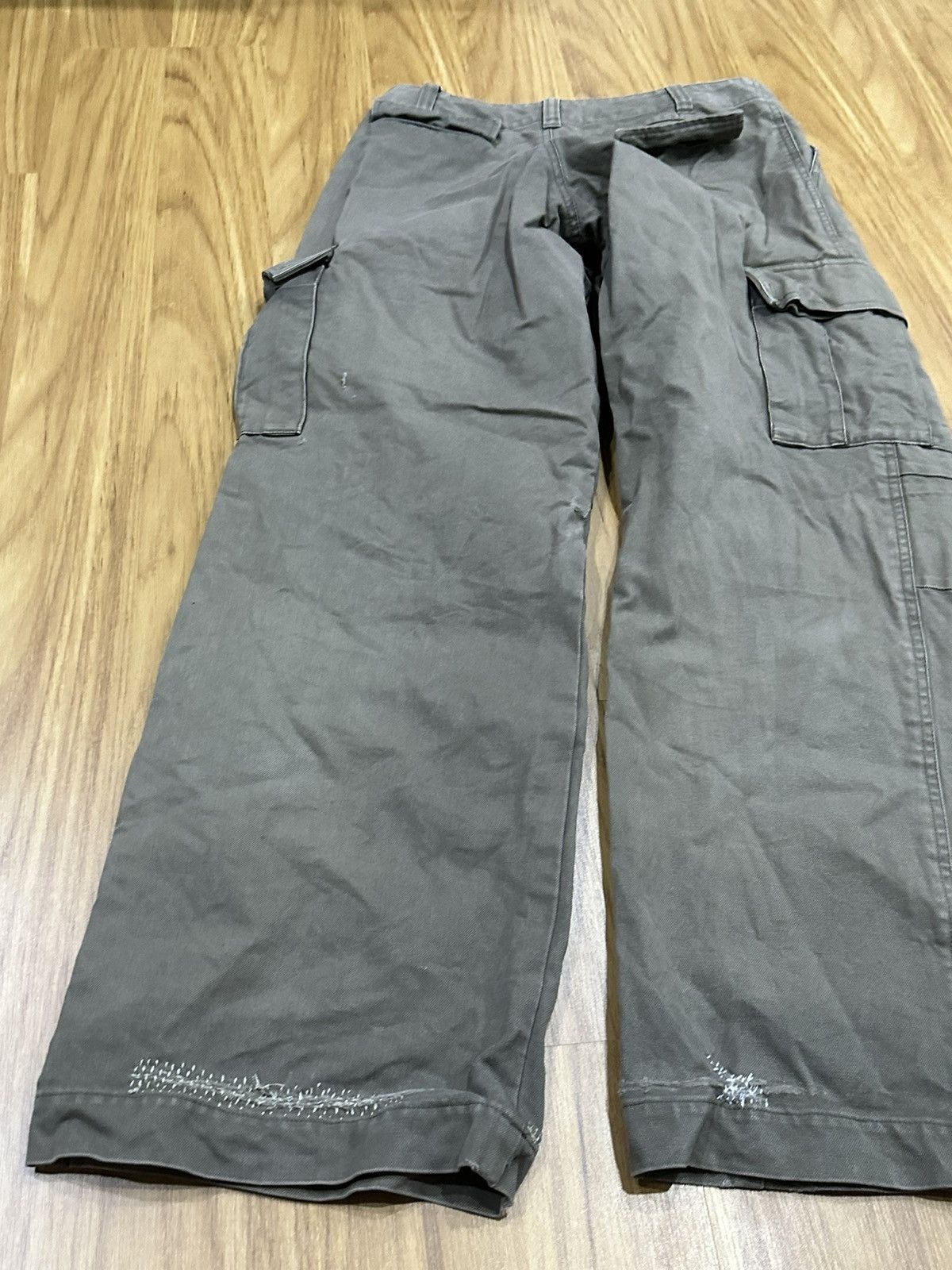 Margaret Howell Margaret Howell England Cargo Multipocket Heavy Cotton Pants Size US 28 / EU 44 - 14 Thumbnail