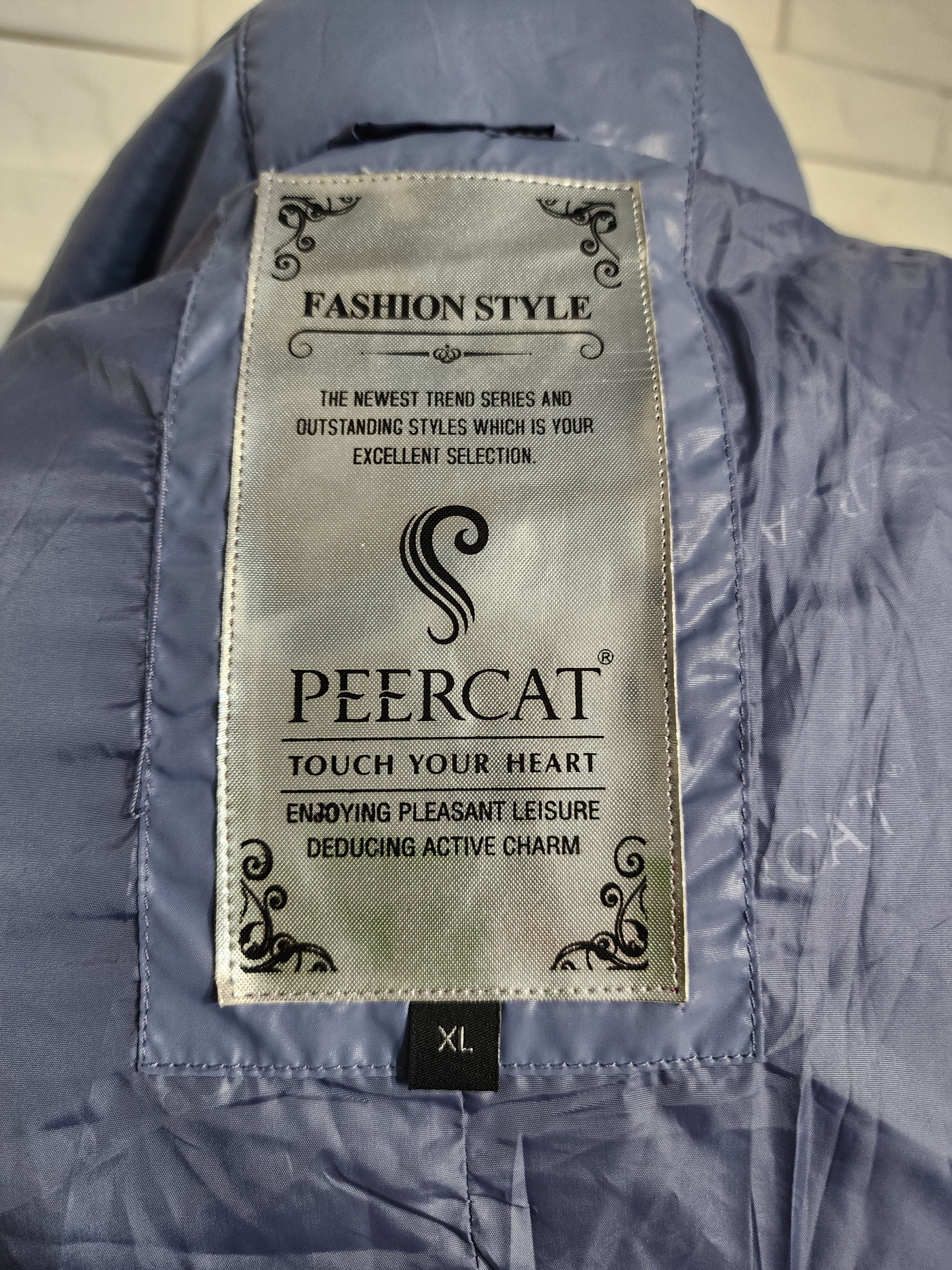 Uniqlo Blue Down Puffer Coat: Hooded Fur Trim Winter Jacket Size M / US 6-8 / IT 42-44 - 8 Thumbnail