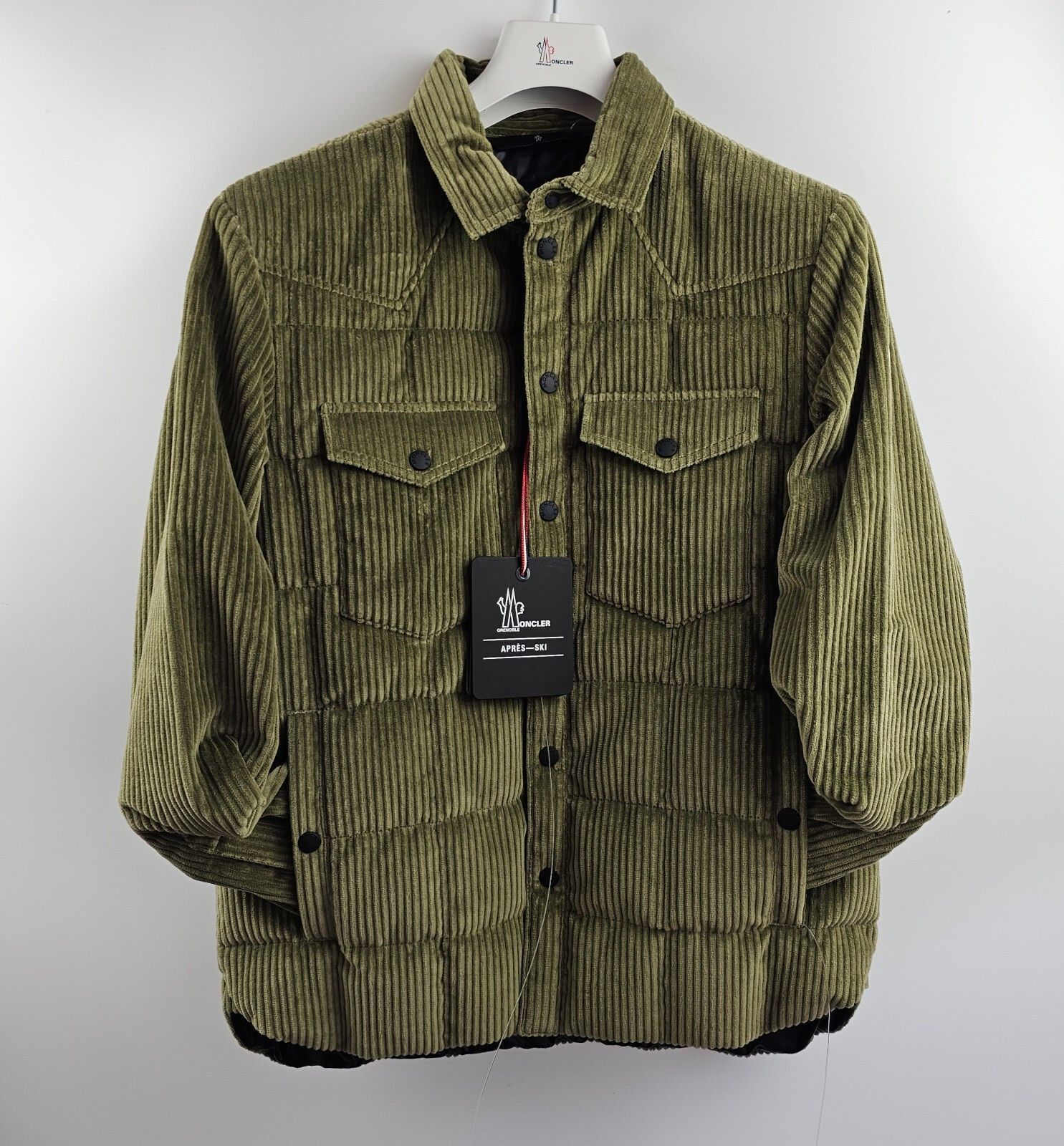 MONCLER GRENOBLE Gelt $1690 Men's Green Down Jacket New 4