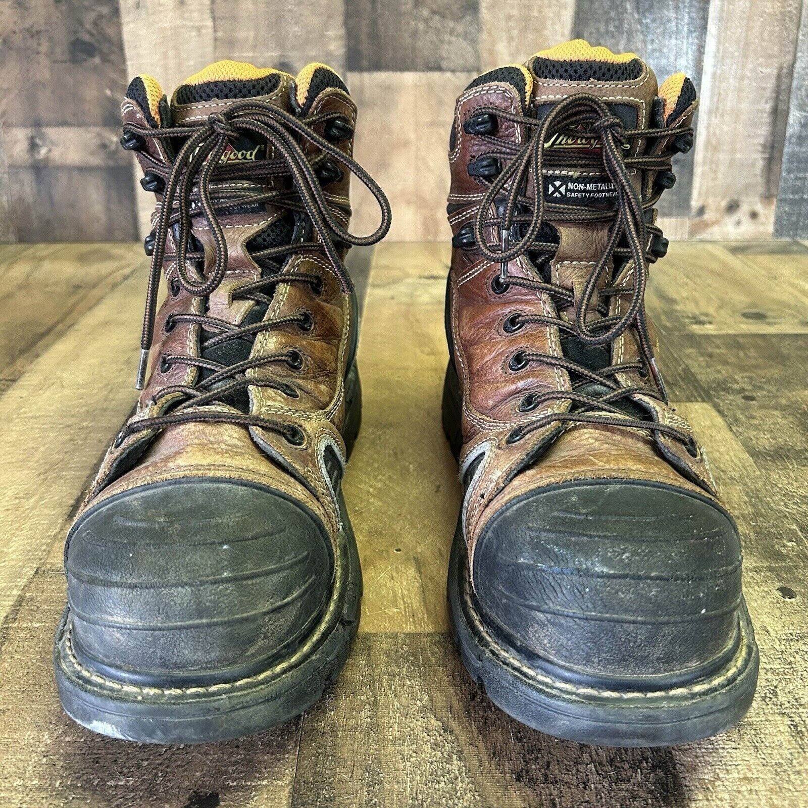 Thorogood Thorogood 804-4445 Composite EH Safety Toe Boots Mens 10 W Size US 10 / EU 43 - 6 Thumbnail