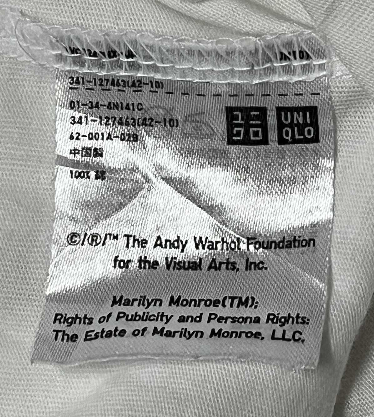 Andy Warhol × Uniqlo Uniqlo Andy Warhol Graphic Marilyn Monroe Tshirt Size US M / EU 48-50 / 2 - 5 Thumbnail