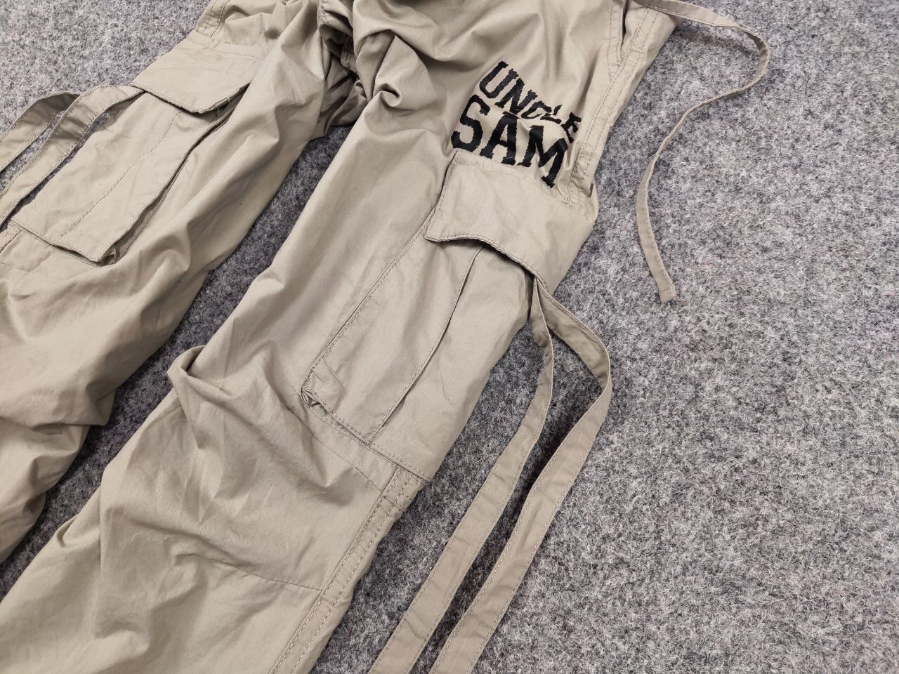 Japanese Brand Vintage 90's Japanese Parachute Bondage Straps Cargo Pants Size US 36 / EU 52 - 5 Thumbnail