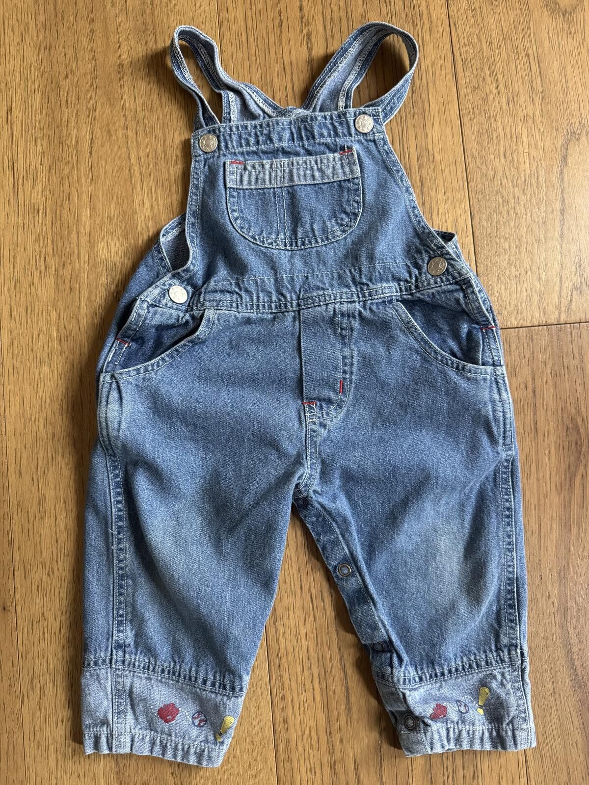 Other VTG Lil' Jellybean 12mo Overalls with Baseball Print Size US 26 / EU 42 - 1 Thumbnail