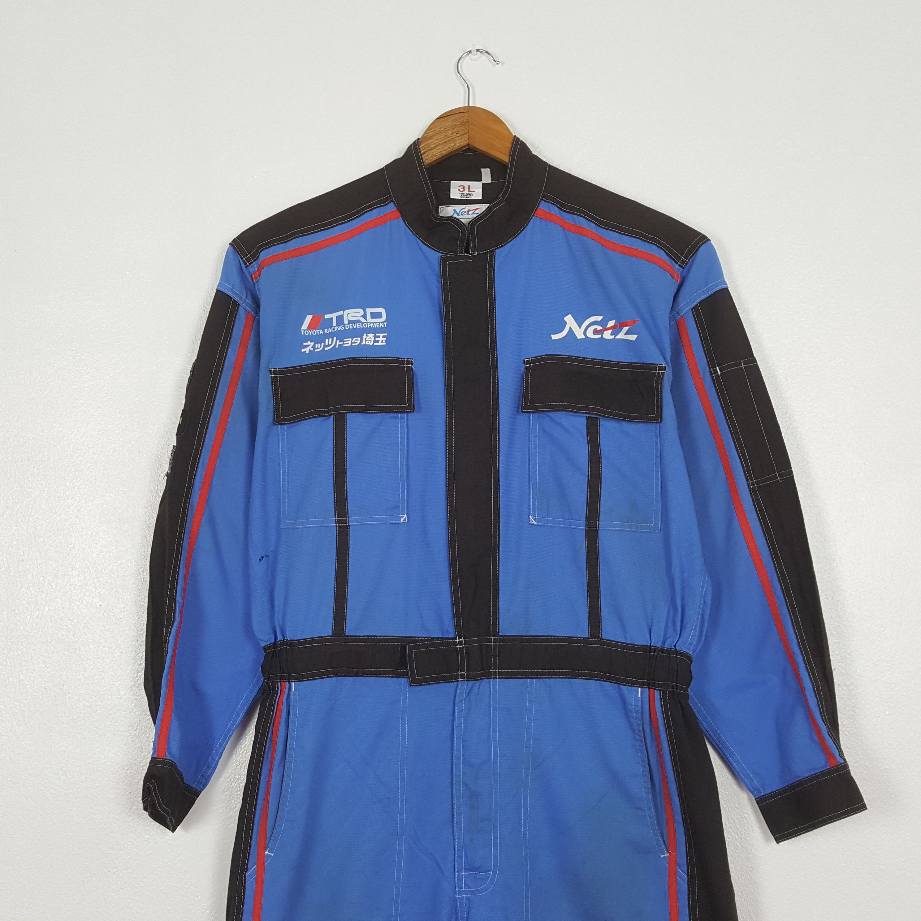 Formula 1 Vintage TRD Toyota Racing Development Coverall C306N16 Size US L / EU 52-54 / 3 - 5 Thumbnail