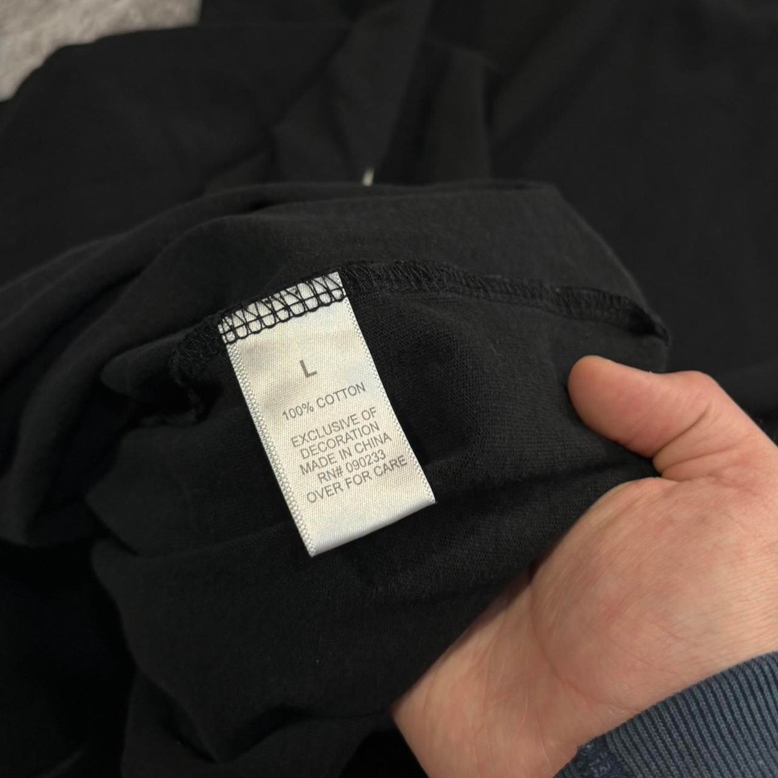 Essentials × Fear of God OG Black & White Fear Of God Essentials L / S Shirt! Size XL Size US XL / EU 56 / 4 - 5 Thumbnail