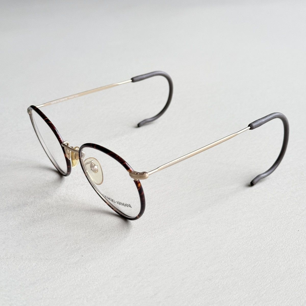 Giorgio Armani Giorgio Armani Vintage Glasses with Clip-on Sunglasses Size ONE SIZE - 4 Thumbnail