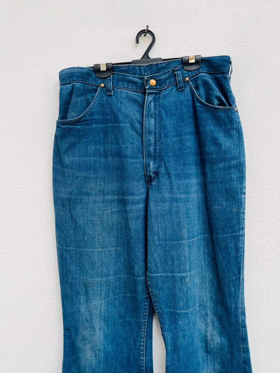 Vintage Vintage 50s 60s Wrengler Bootcut Designer Fashion Style Size US 32 / EU 48 - 3 Thumbnail
