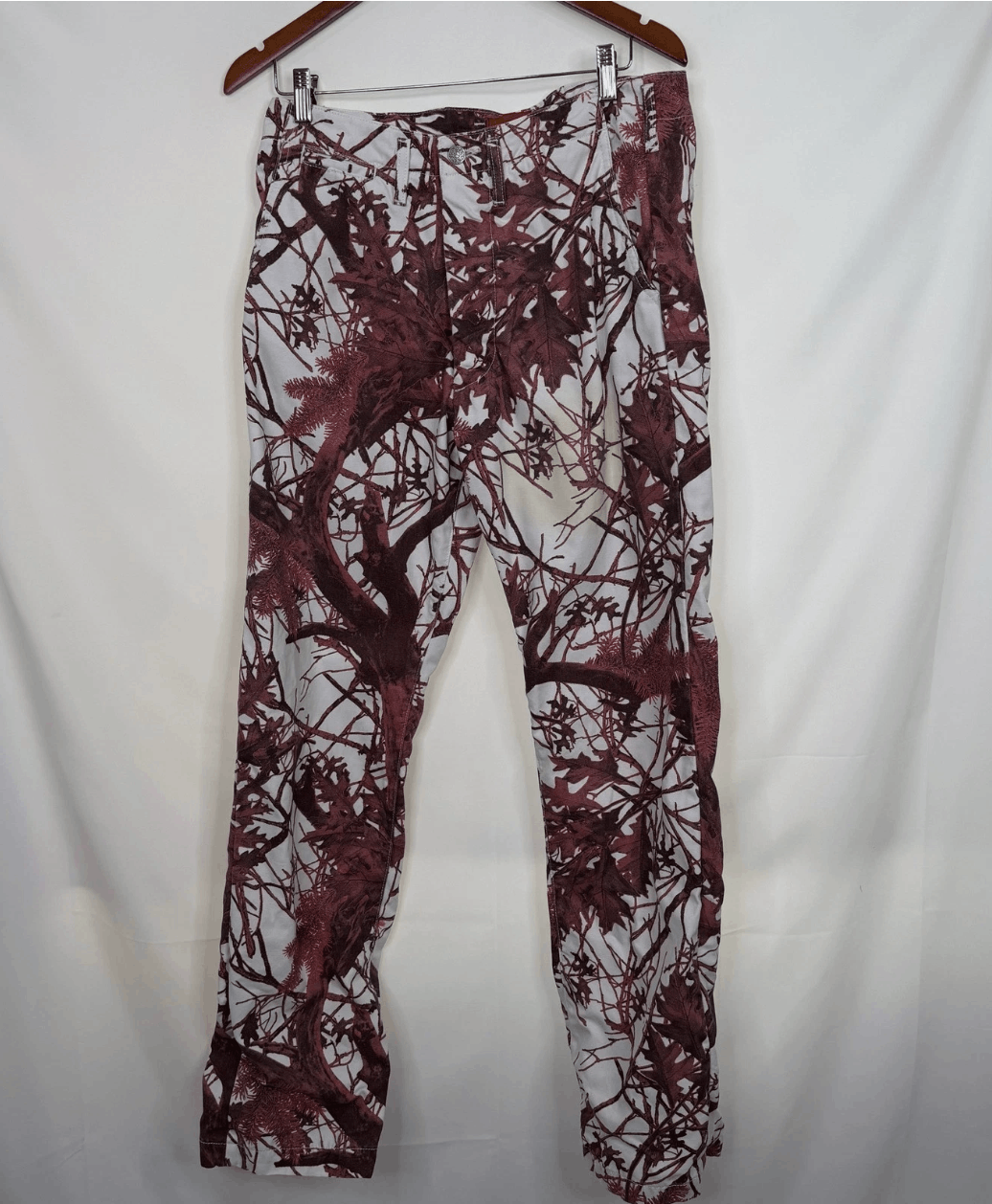 Siberia Hills Siberia Hills Blood Tree Printed Straight Leg Cotton Jean Size US 32 / EU 48 - 3 Thumbnail
