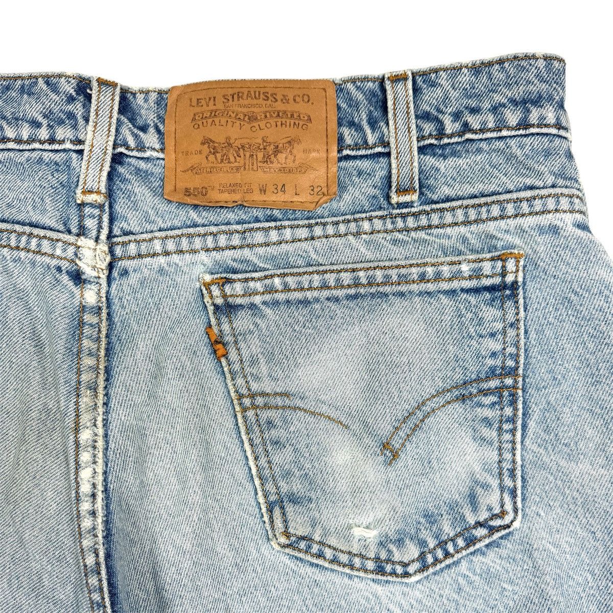 Levi's VINTAGE LEVI'S 550 DENIM Size US 34 / EU 50 - 10 Thumbnail