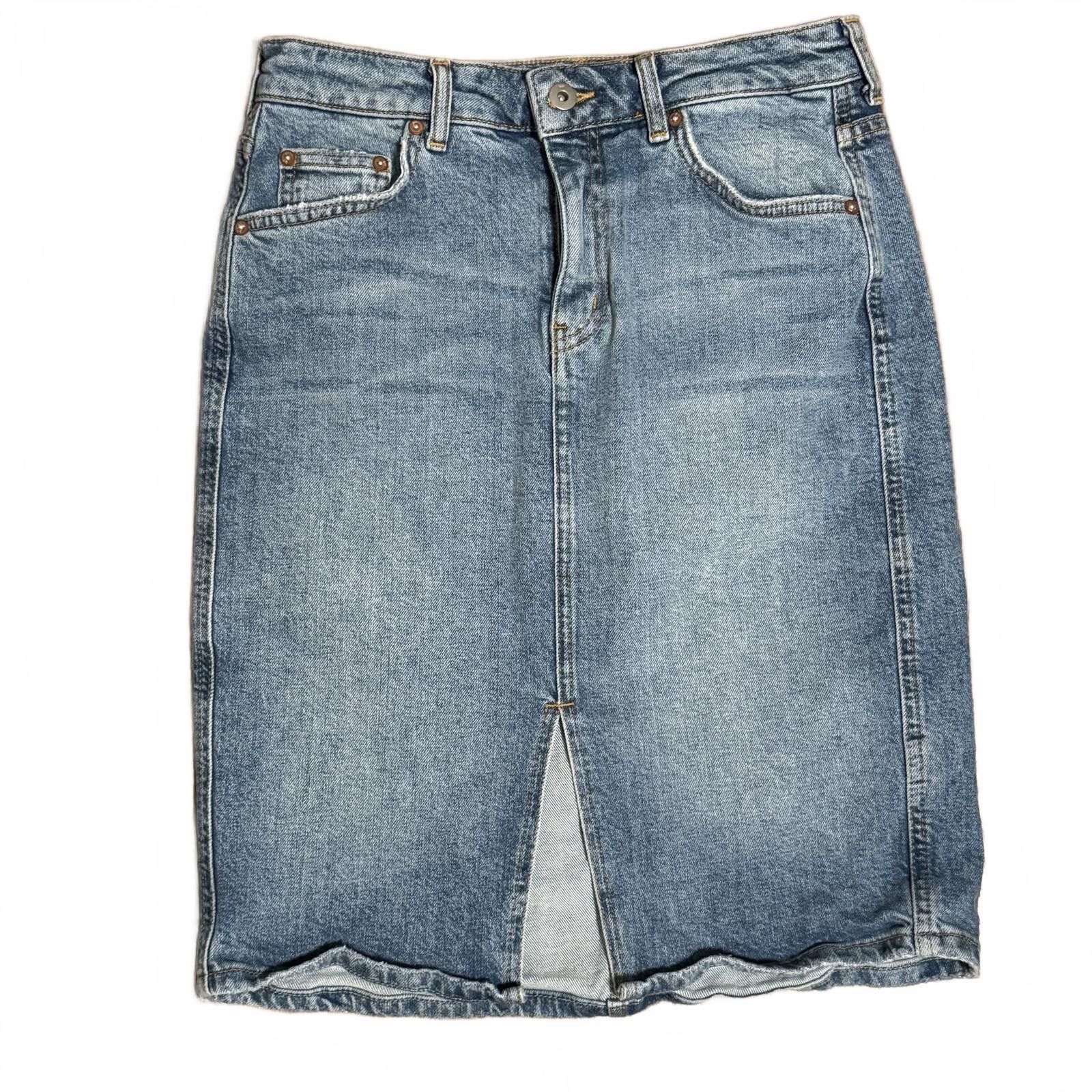 Other Pilcro Size 4 Denim Pencil Skirt Size 4 Size 27" / US 4 / IT 40 - 1 Thumbnail
