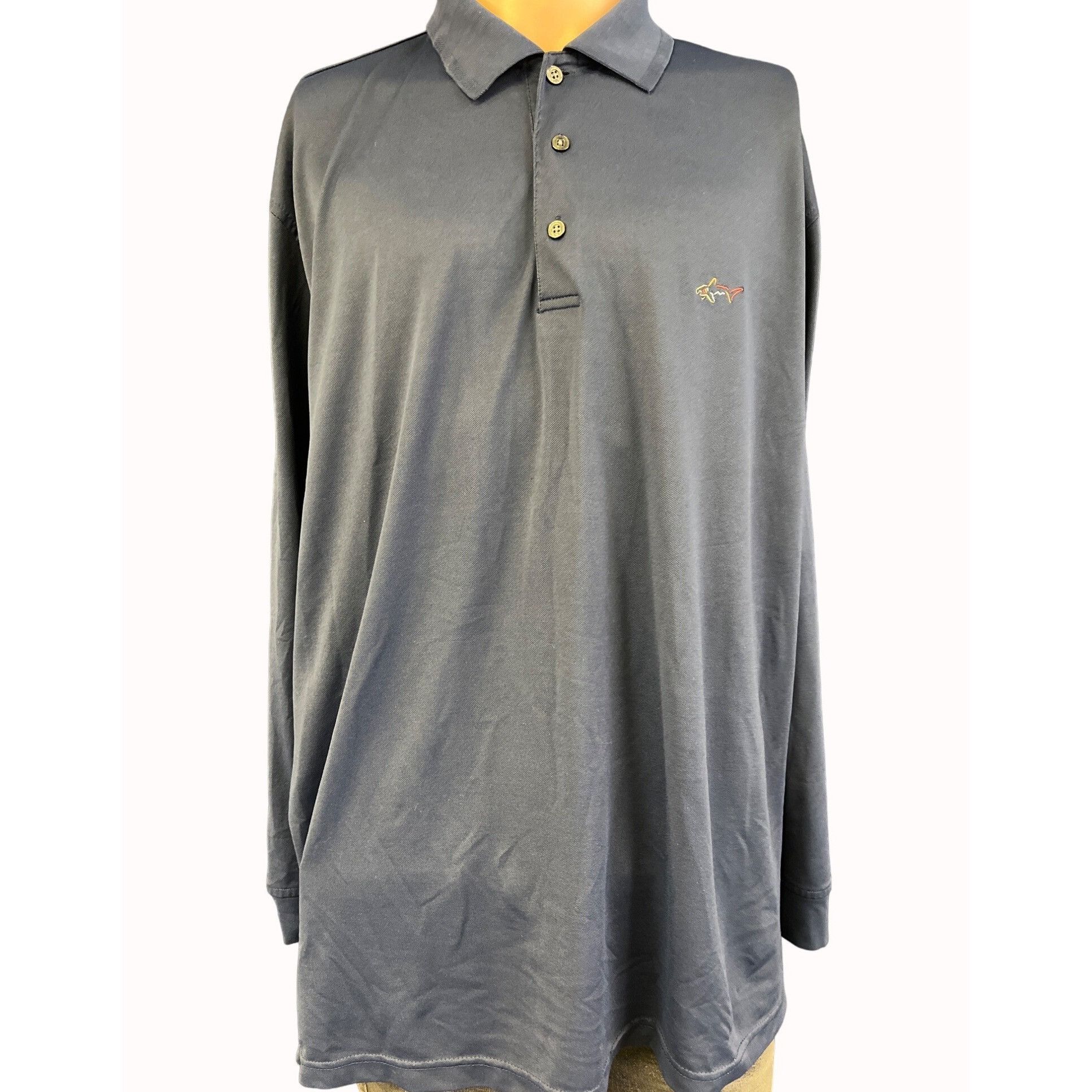 Greg Norman Greg Norman Men's Navy Blue Golf Shirt/Polo Sz XL SKU 4479 Size US XL / EU 56 / 4 - 1 Thumbnail