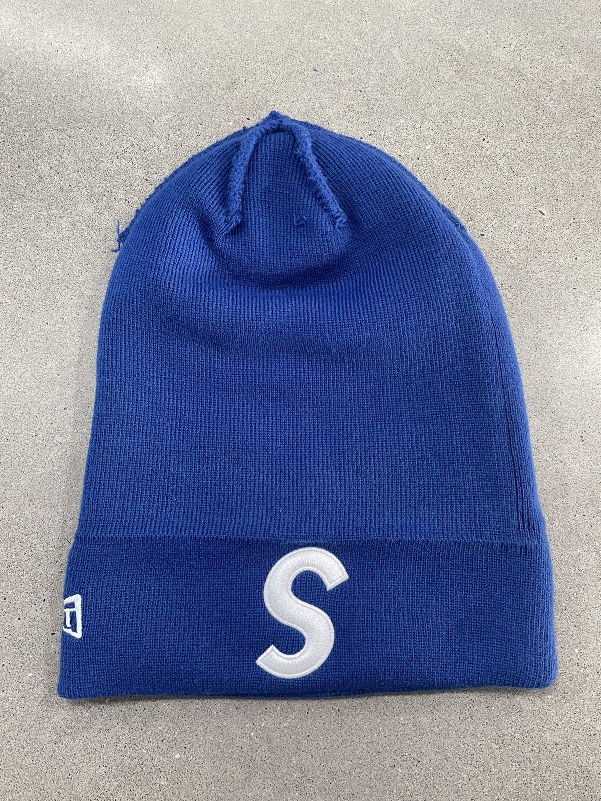 Supreme MINT: F/W 2017 Supreme S-Logo Beanie "Royal" Size ONE SIZE - 3 Thumbnail