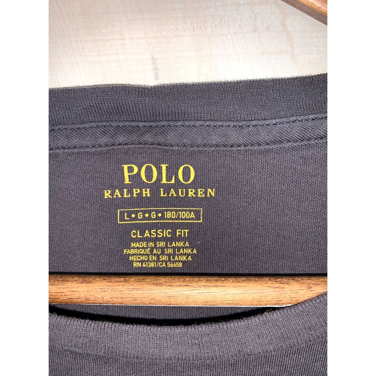 Polo Ralph Lauren Polo Ralph Lauren Gray Classic Fit Long Sleeve Shirt L Men’s SZ L Size US L / EU 52-54 / 3 - 4 Thumbnail