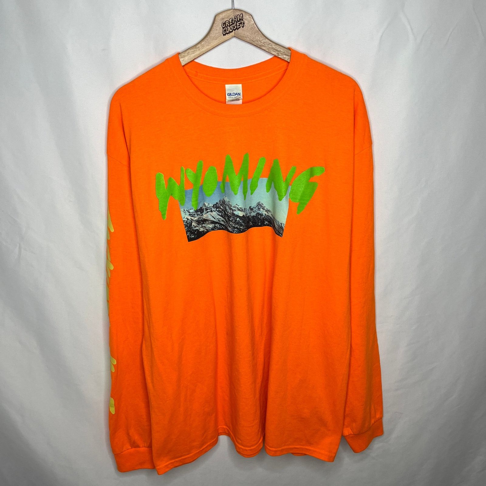 ミュージシャン WYOMING KKW LONG SLEEVE T-SHIRT Kanye West Wyoming Long Sleeve | Grailed