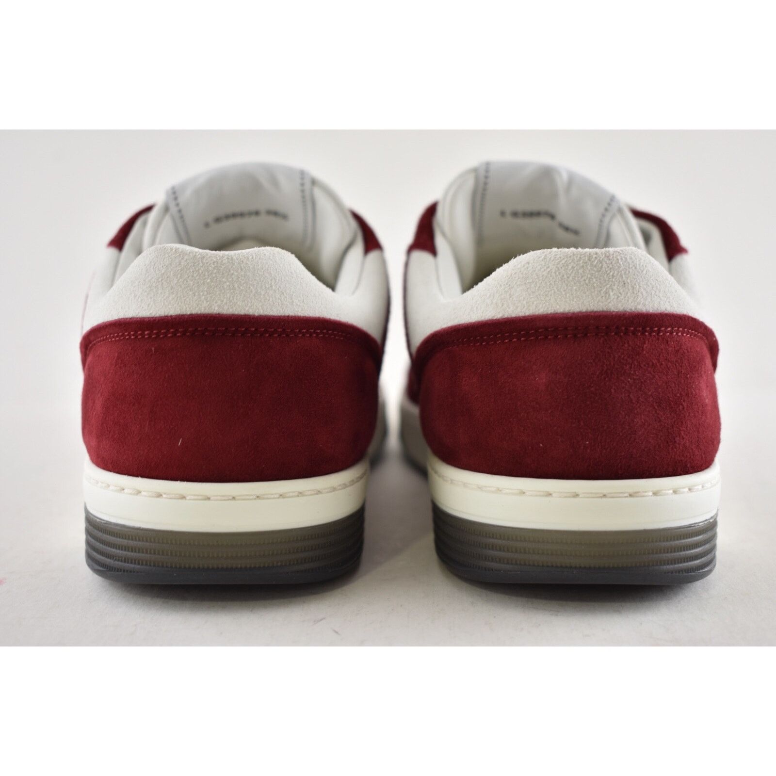 Chanel Chanel 23P Burgundy Suede Flat Lace Up Runner Sneaker 38.5 Size US 8.5 / IT 38.5 - 14 Thumbnail