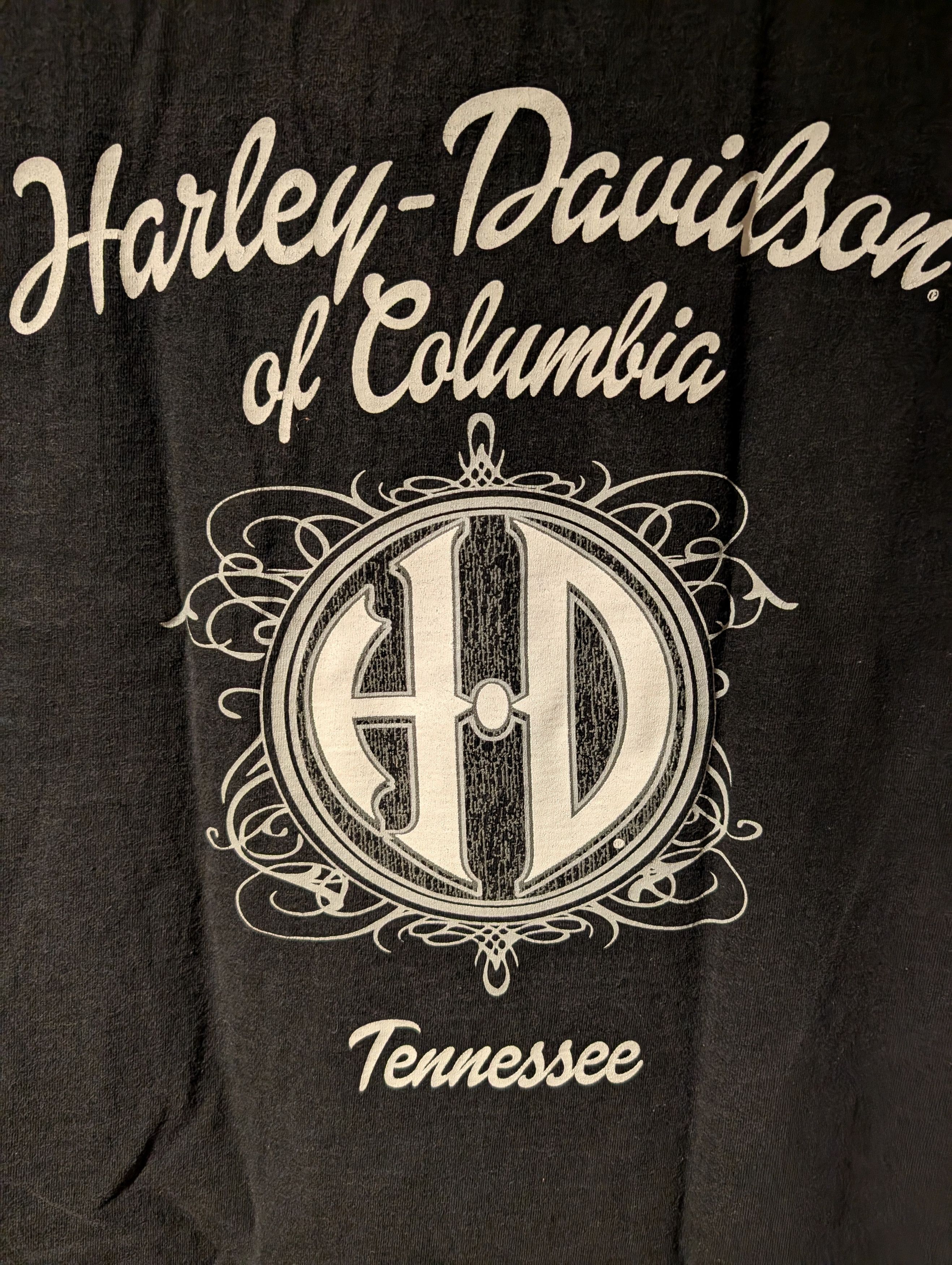 Harley Davidson Vintage 2014 Harley Davidson Motorcycle Jester Clown T-Shirt Size US M / EU 48-50 / 2 - 6 Thumbnail