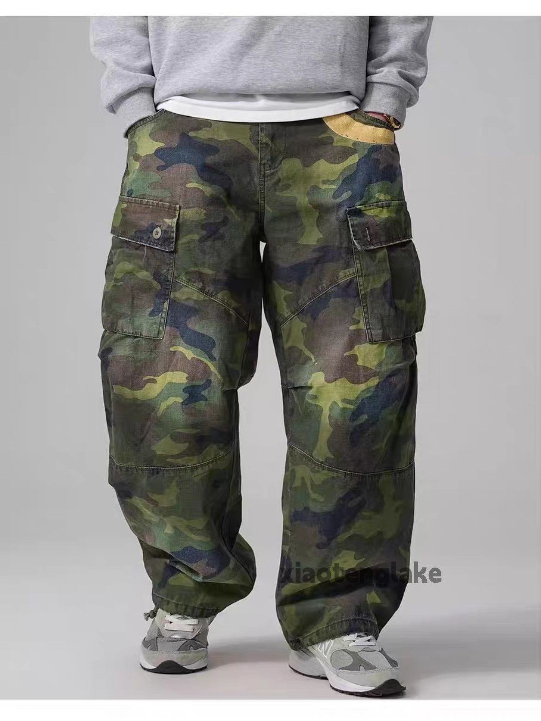 Vintage zx y2k Military outdoor supreme offwhite style cargo pants Size US 30 / EU 46 - 8 Thumbnail