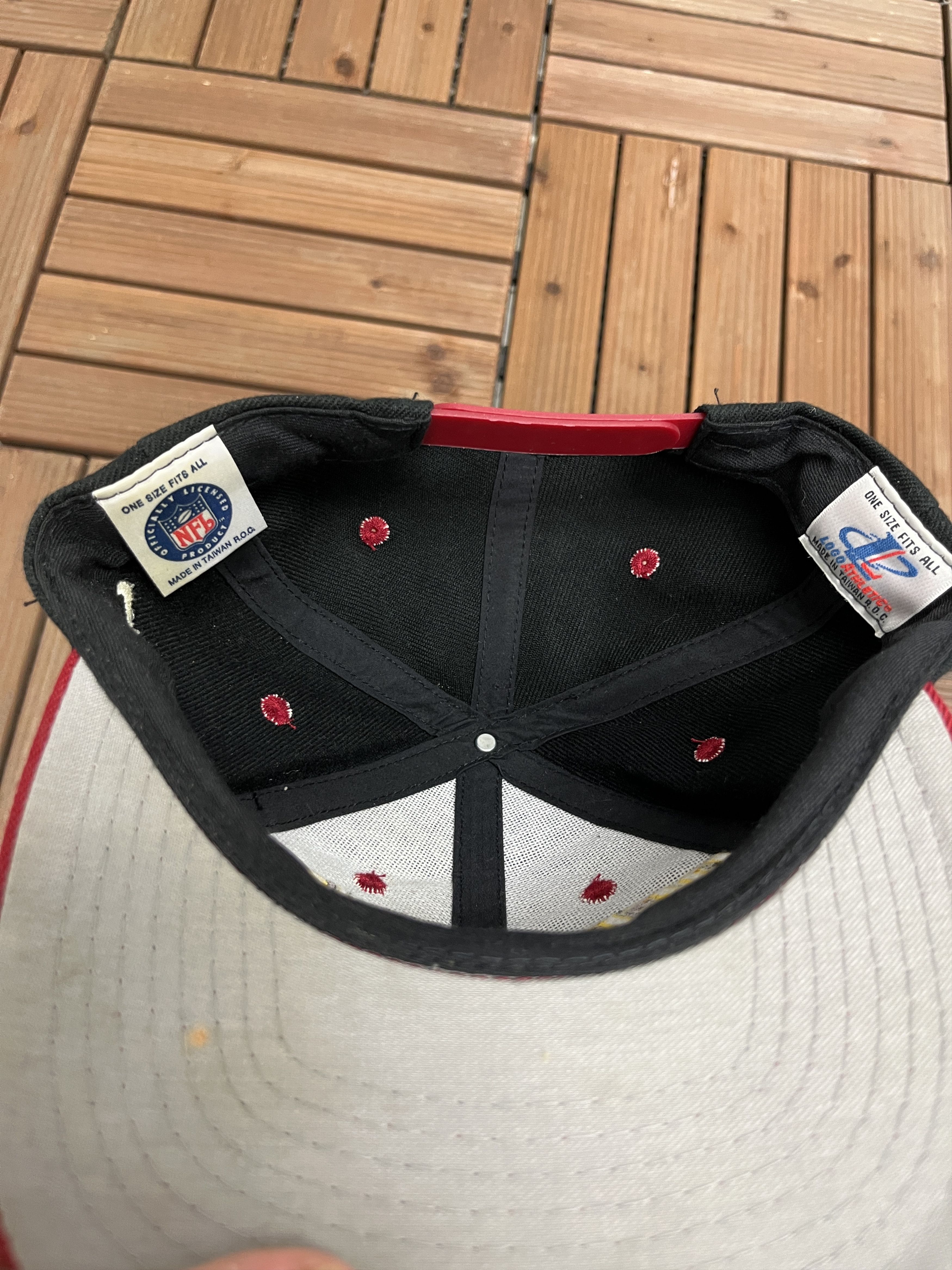 Logo Athletic × Vintage Washington Redskins Vintage Black Snap Back Hat Size ONE SIZE - 6 Thumbnail
