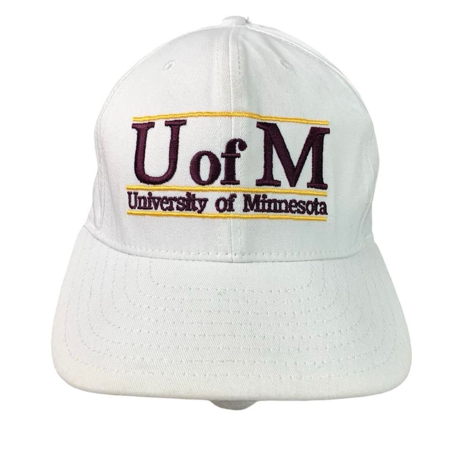Vintage 90s University of Minnesota Embroidered Snapback Hat Size ONE SIZE - 2 Thumbnail