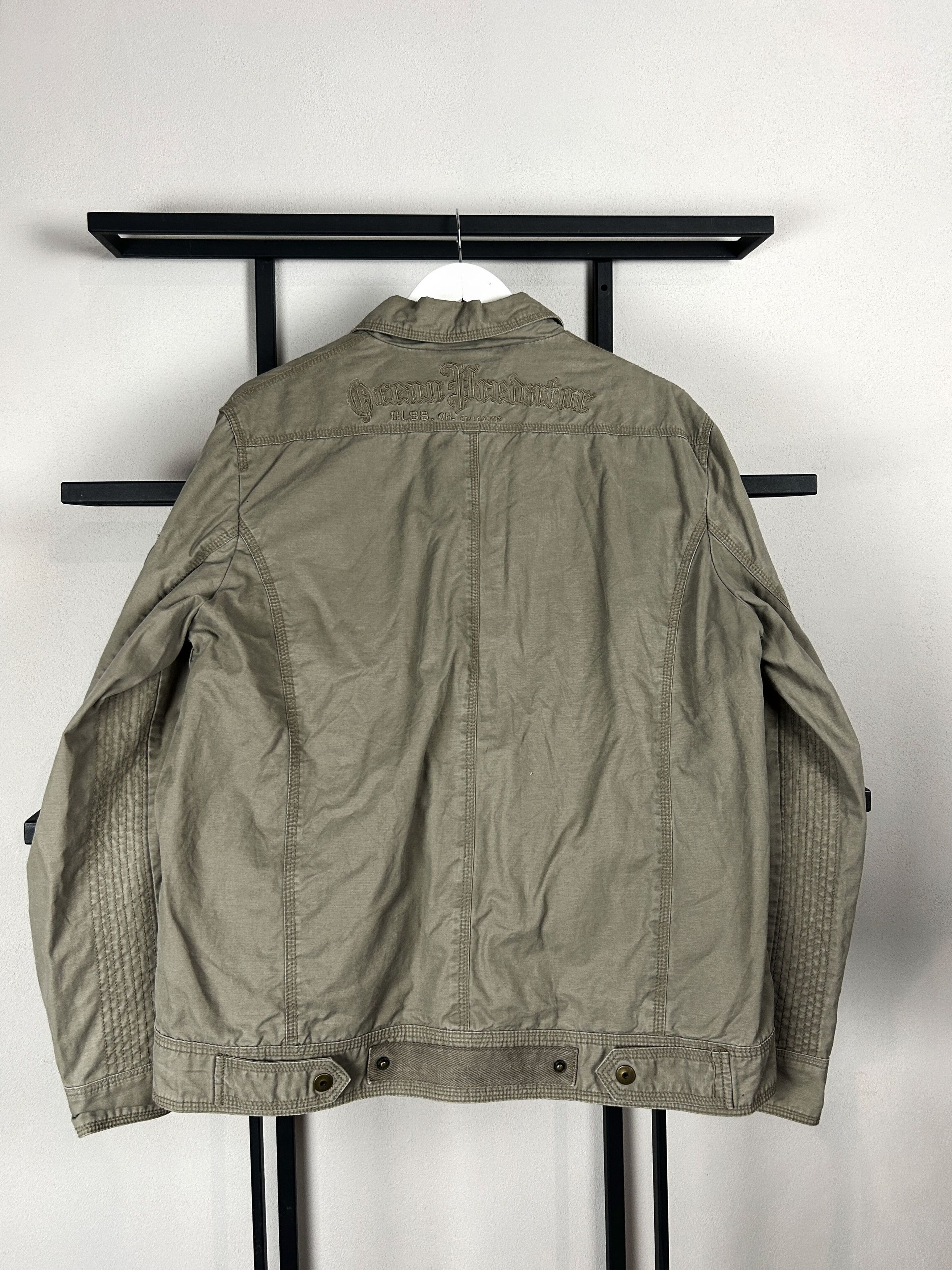 Japanese Brand VTG Safari Utility Jacket Military Field Zip Workwear Style Size US M / EU 48-50 / 2 - 7 Thumbnail
