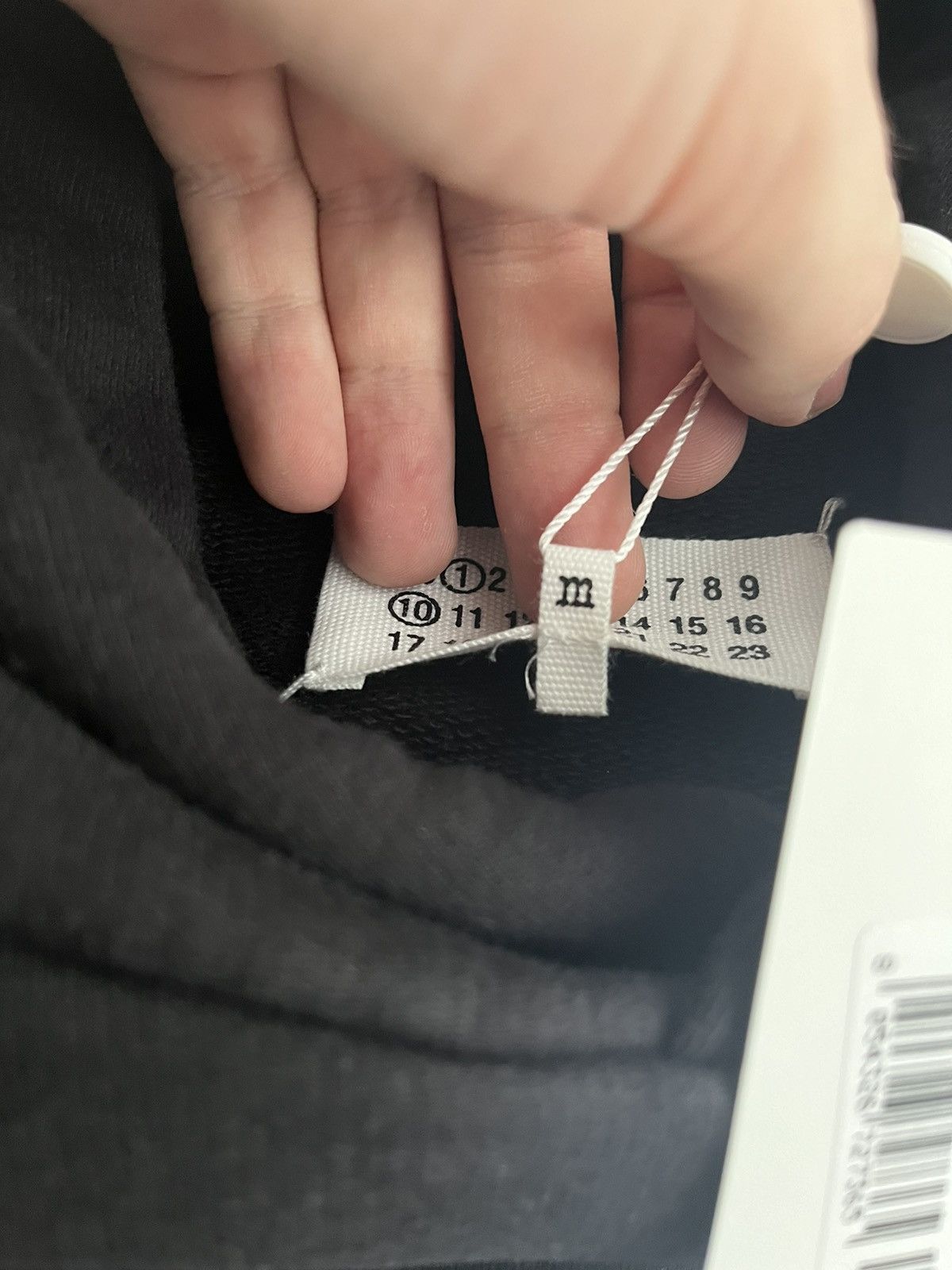 Maison Margiela Maison margiela hoodie black boxy Size US M / EU 48-50 / 2 - 6 Thumbnail