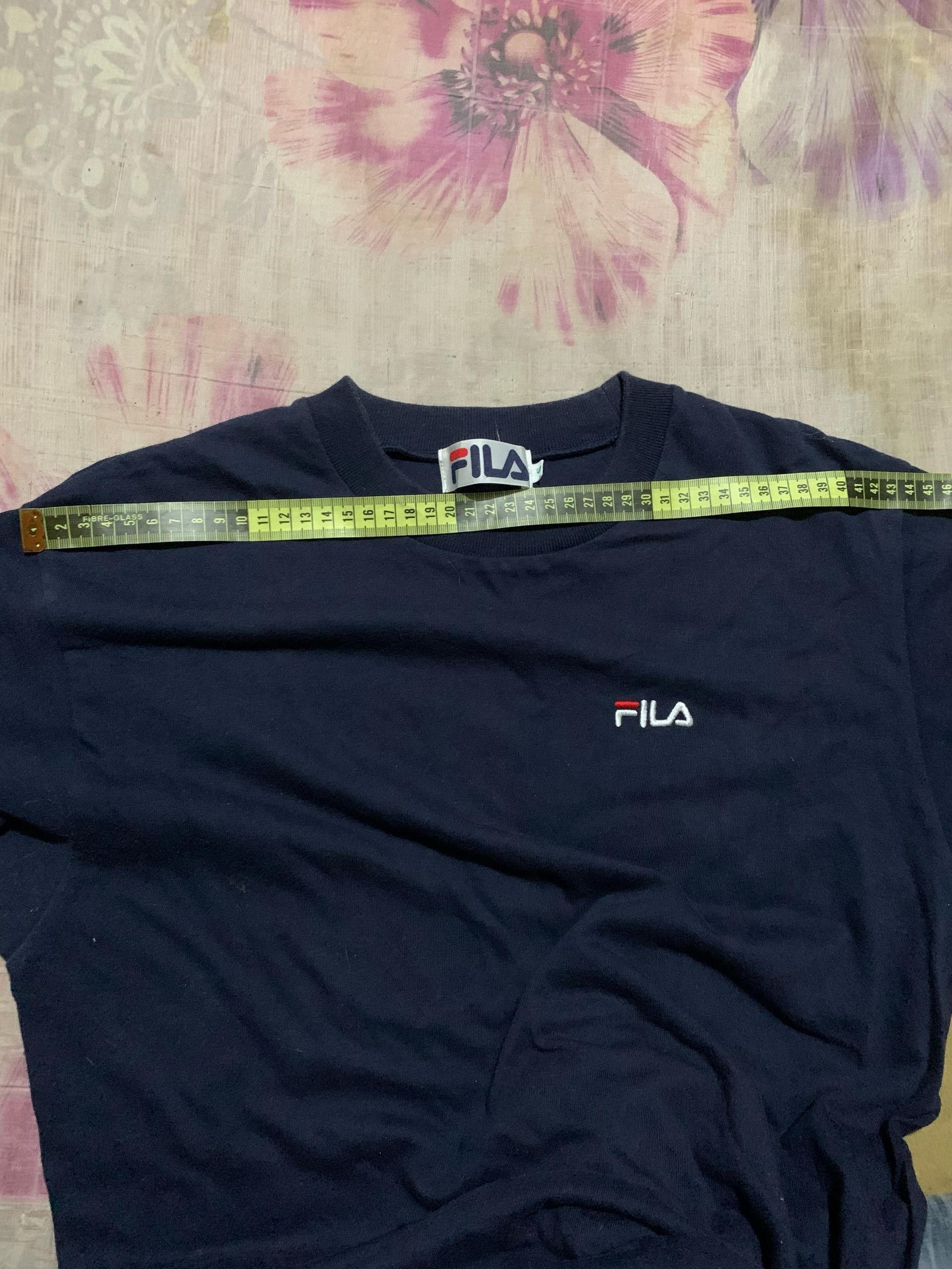 Fila Vintage Fila shingle stitch Spell Out made in japan Size US L / EU 52-54 / 3 - 6 Thumbnail