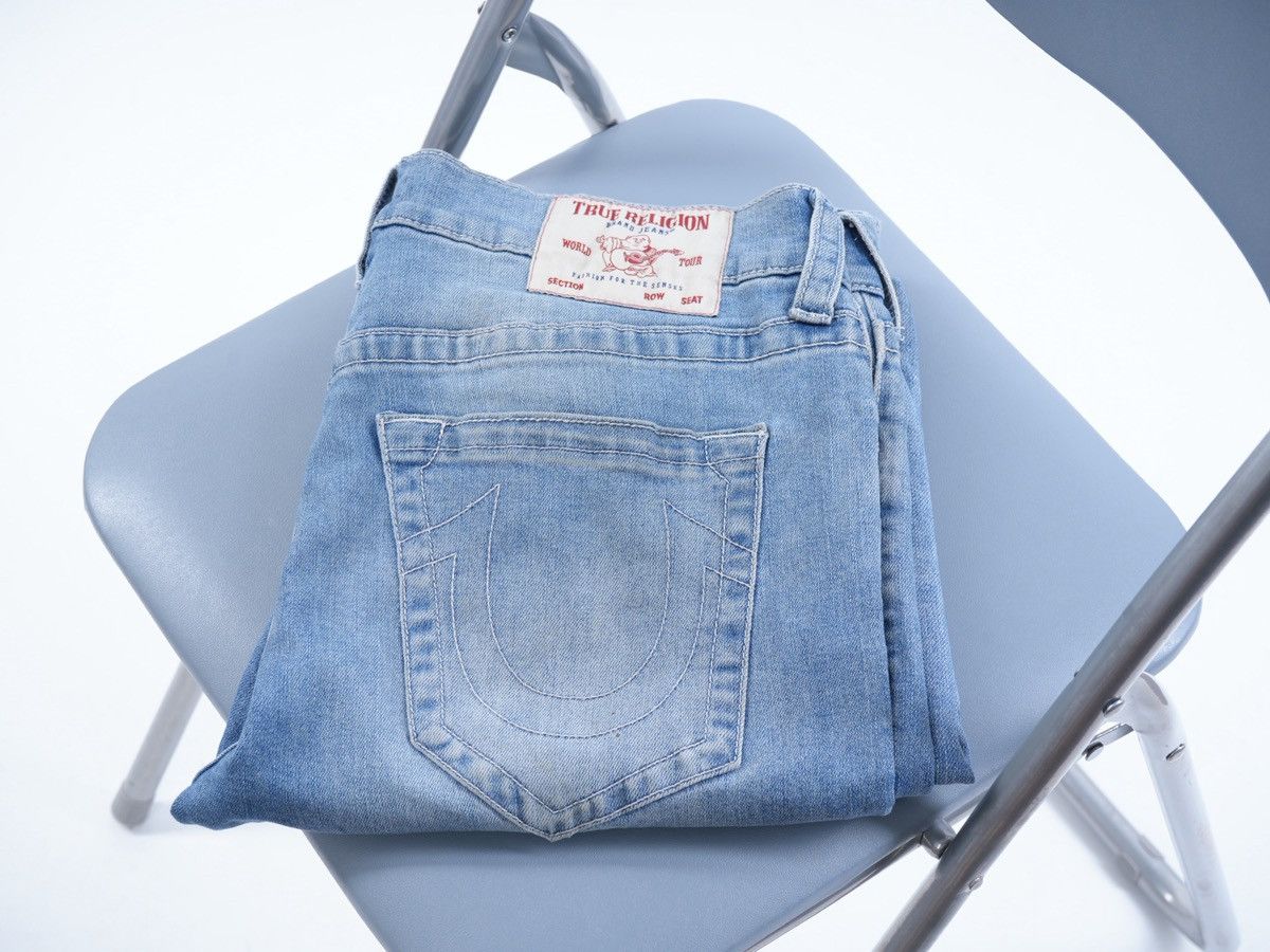 True Religion True Religion Rocco Relaxed Skinny Pants Jeans Y2K Logo Size US 32 / EU 48 - 1 Thumbnail