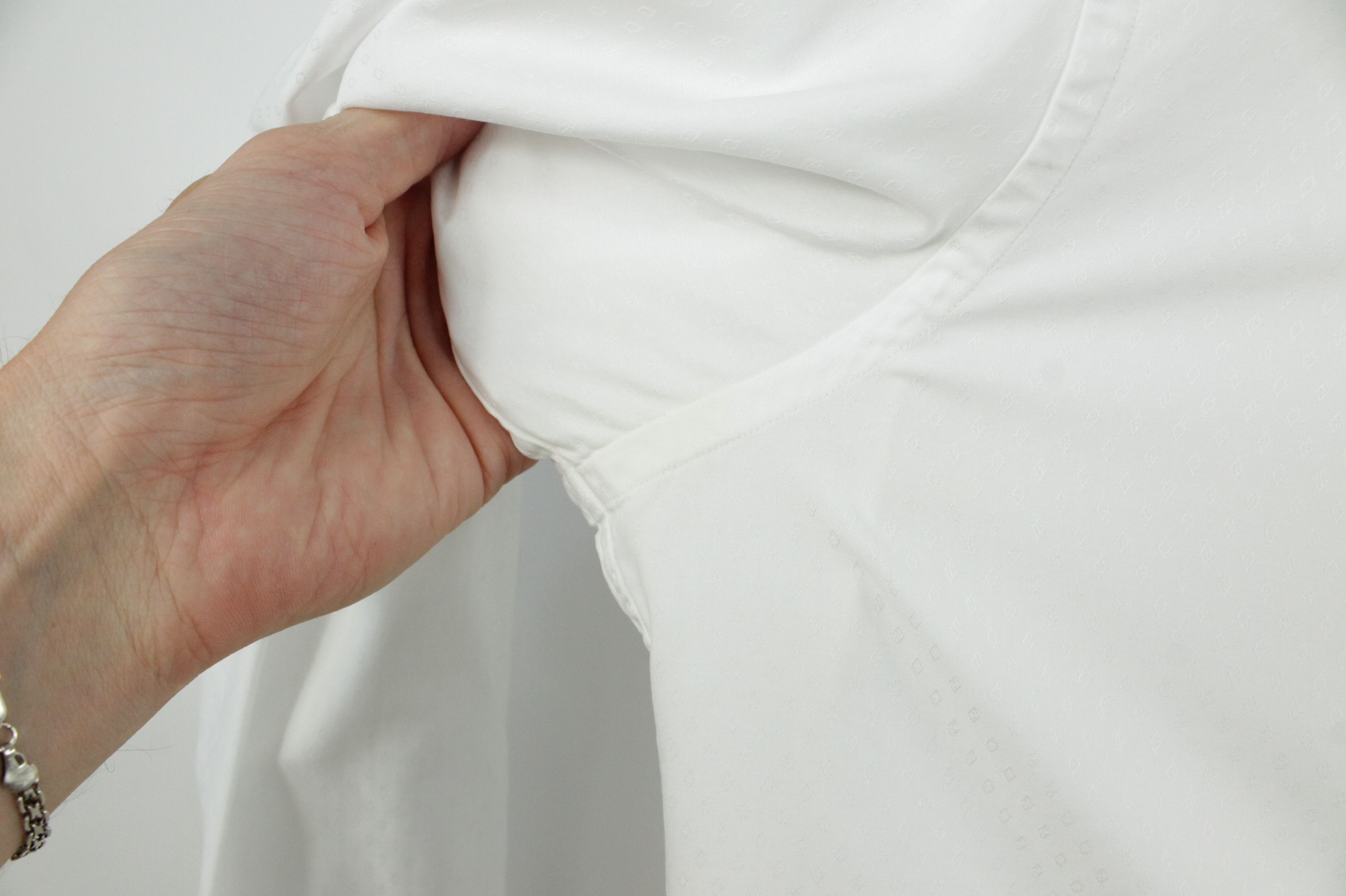 Fendi Fendi White Cotton Slim Fit Cufflinks Dress Formal Shirt Size US M / EU 48-50 / 2 - 8 Thumbnail