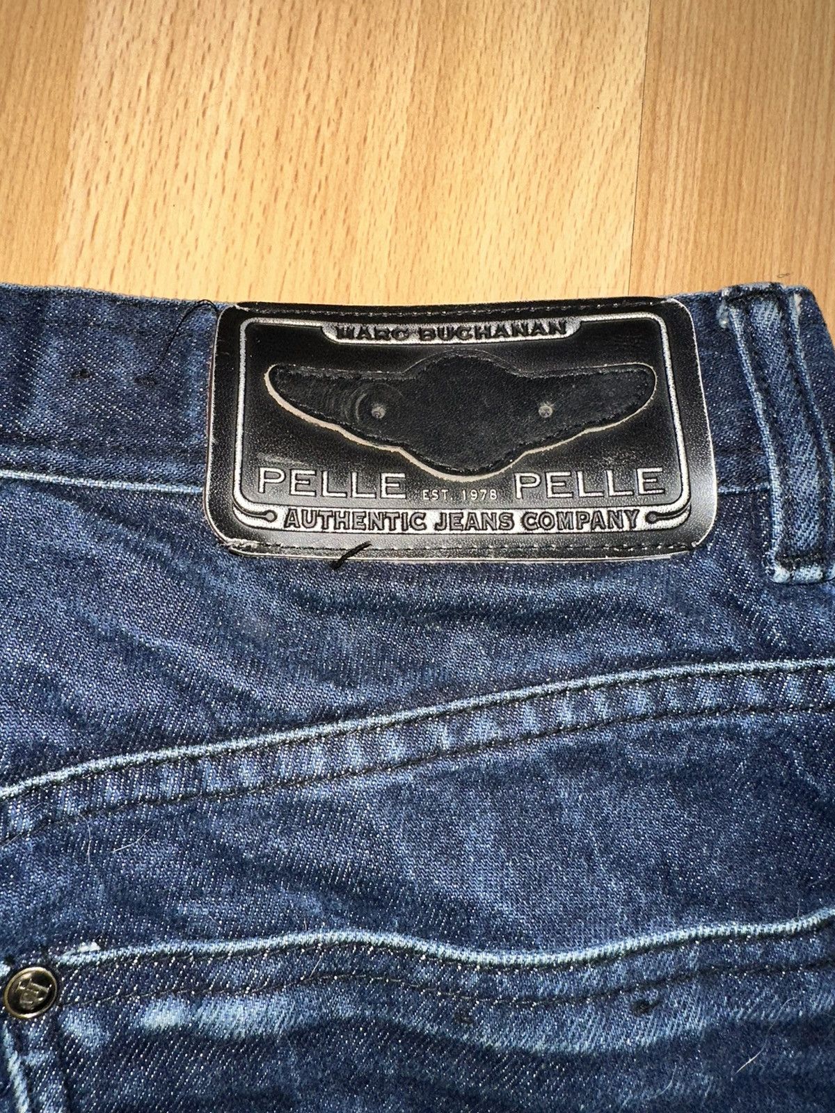 Grailed × Pelle Pelle × Vintage Vintage Pelle Pelle Jeans Marc Buchanan Denim 90’s Grail Size US 32 / EU 48 - 5 Thumbnail