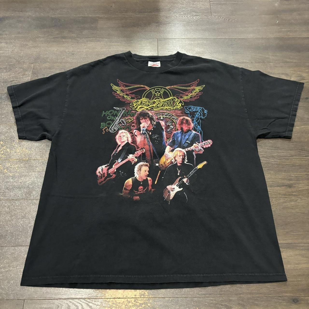 Designer vintage aerosmith honkin on bobo tour t shirt 2004 XXL Size US XXL / EU 58 / 5 - 2 Thumbnail