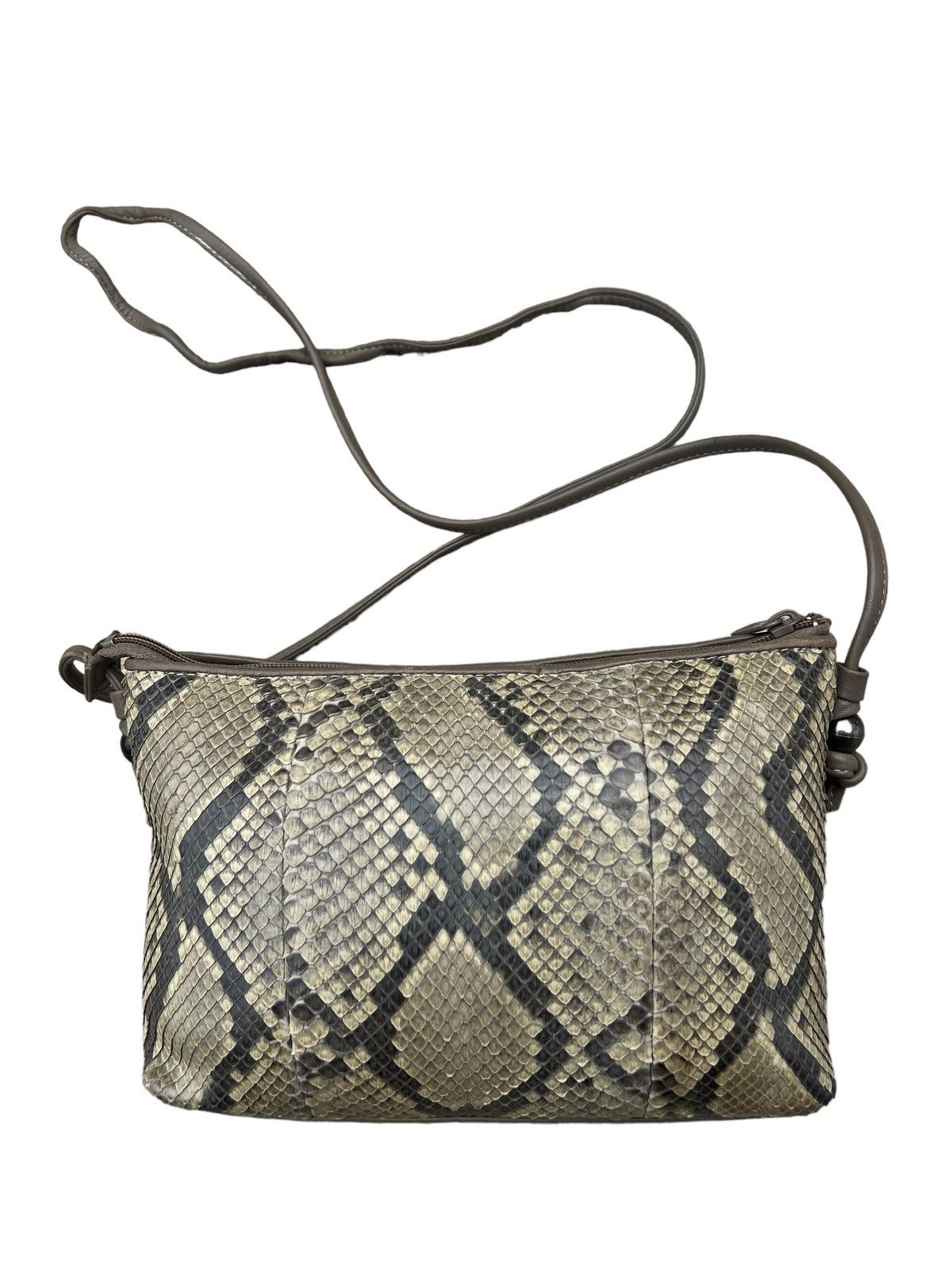 Leather Vintage Arukan Japan Python Snakeskin Leather Bag Mini Size ONE SIZE - 6 Thumbnail