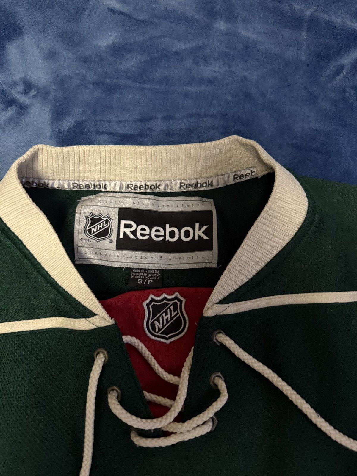 Reebok Minnesota wild vintage jersery Size US S / EU 44-46 / 1 - 5 Thumbnail