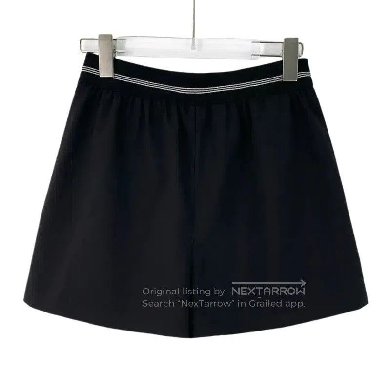 Miu Miu Miu Miu Black Wool Women's Short Pants . Size 22" - 2 Thumbnail