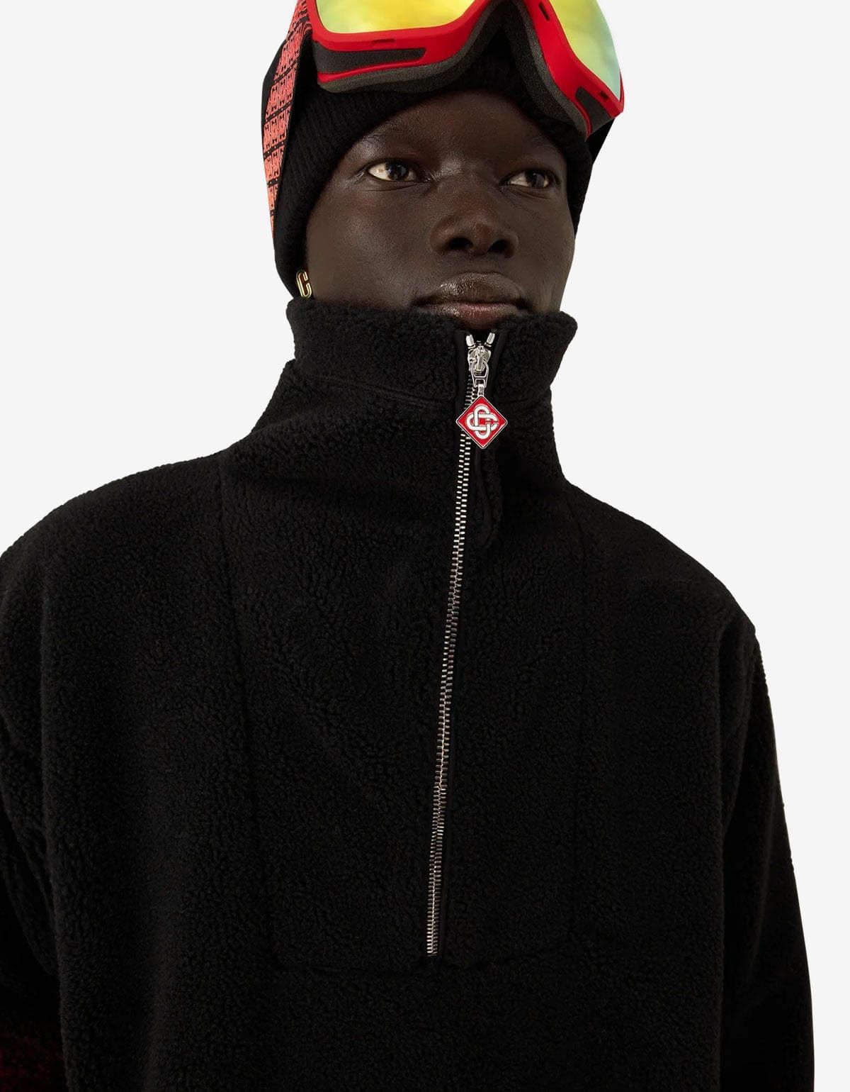 Casablanca Casablanca Black Gradient Fleece Jacket Size US S / EU 44-46 / 1 - 8 Thumbnail