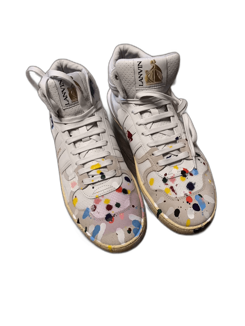 Lanvin Lanvin High-Top Sneakers Collaboration with Gallery Dept Size US 10.5 / EU 43-44 - 1 Thumbnail