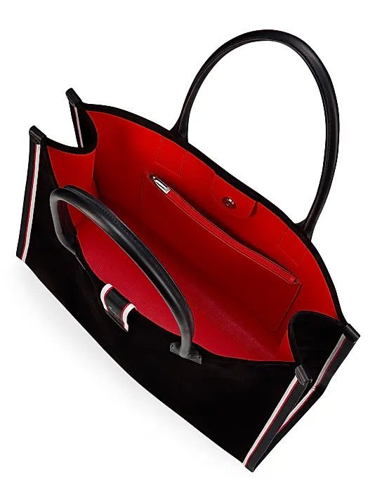 Christian Louboutin oc11z0126 Size: OS/Nastroloubi Tote Bag in Black Size ONE SIZE - 3 Thumbnail