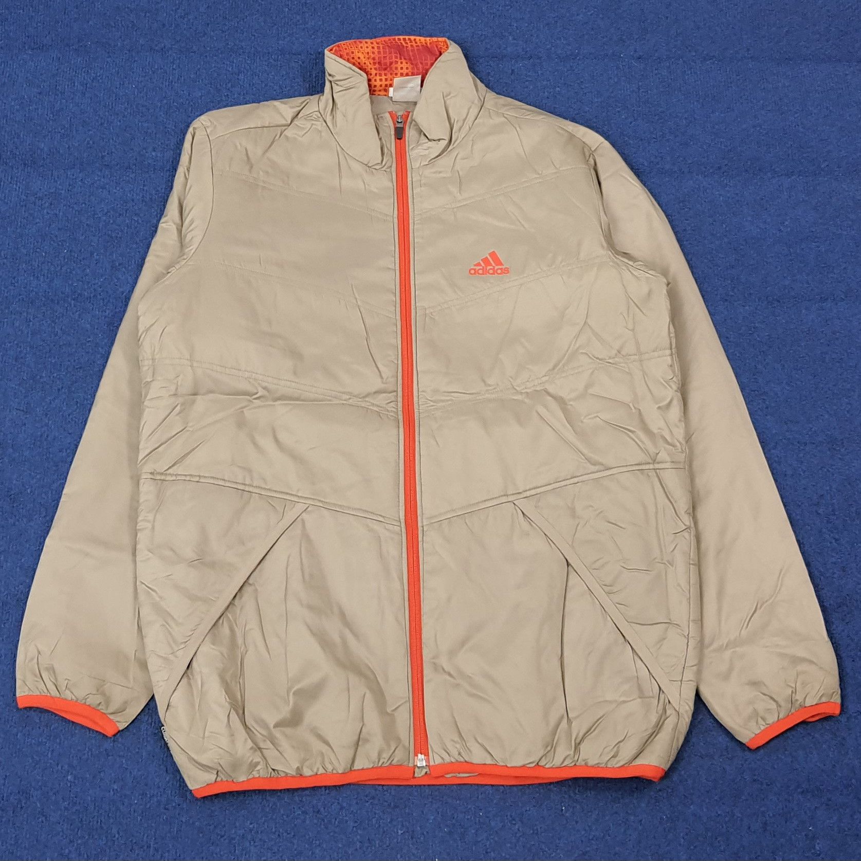 Adidas Vintage Adidas ClimaProof Puffer Custom Logo Jacket C278N18 Size US L / EU 52-54 / 3 - 3 Thumbnail